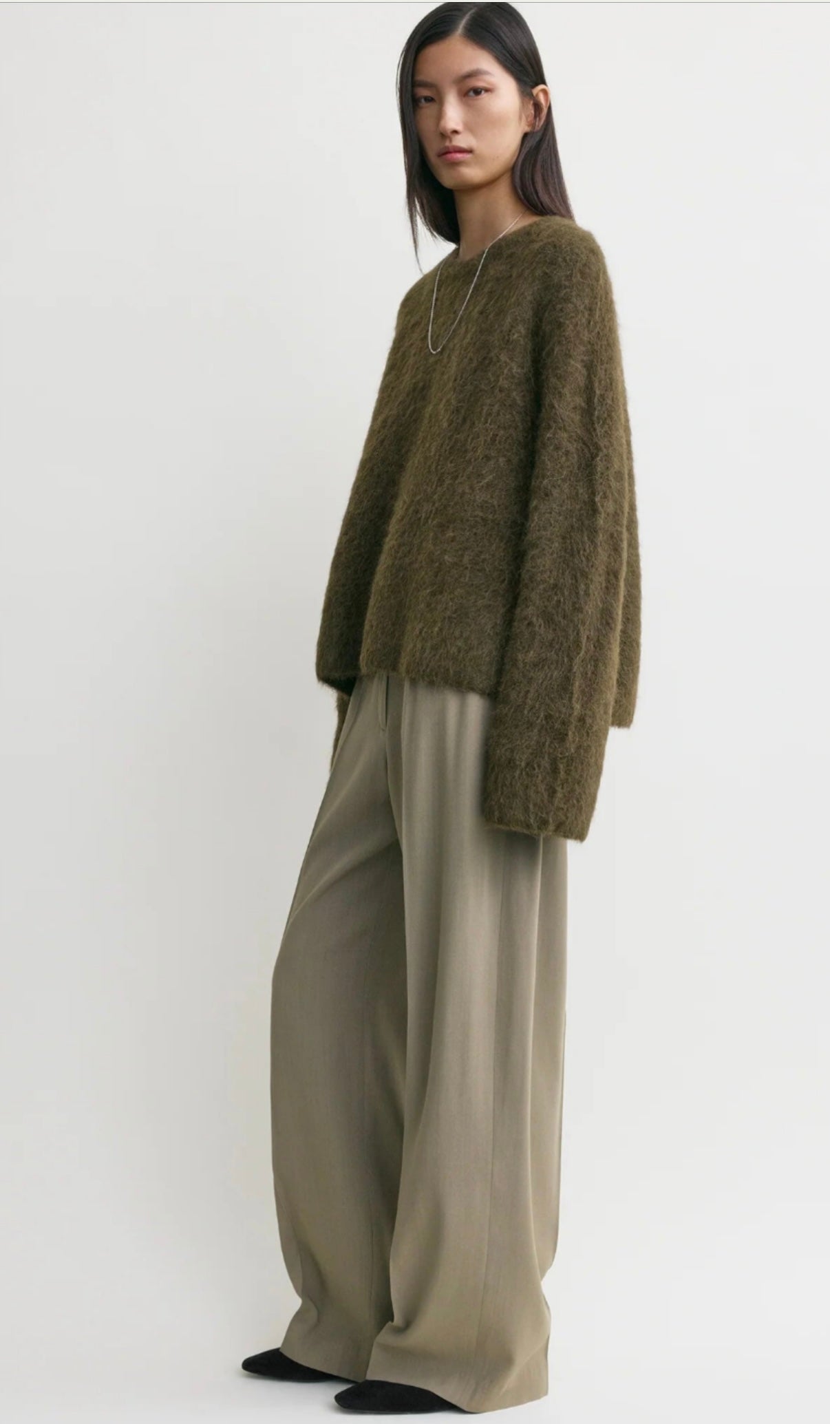 Wide Fluid, Taupe, Hose