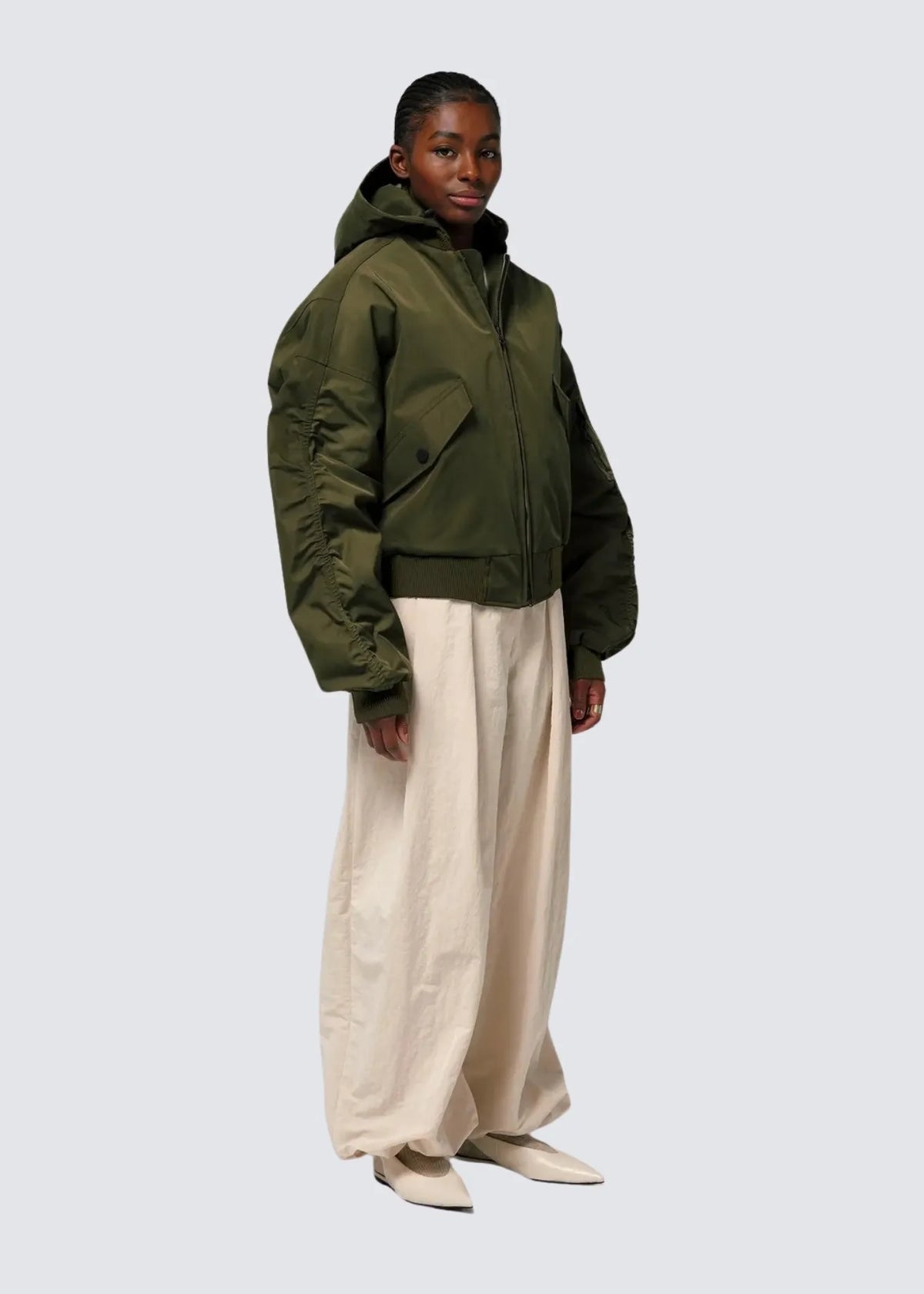 GoFranck, Misty, Dark Olive, Bomberjacke
