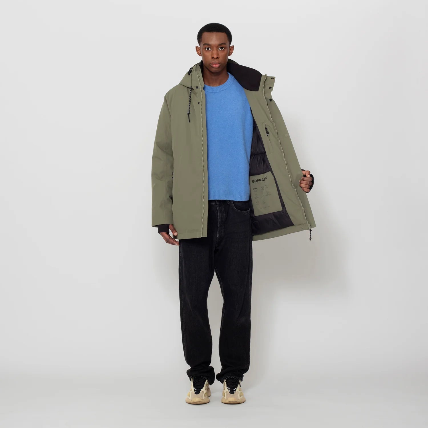 Coro, Deep Lichen Green, Regenjacke