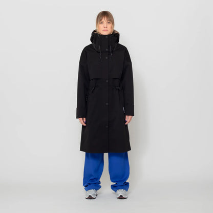 Skyler, Deep Black, Waterproof Coat