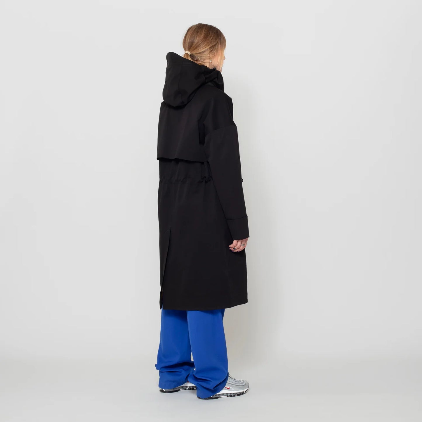 Skyler, Deep Black, Waterproof Coat