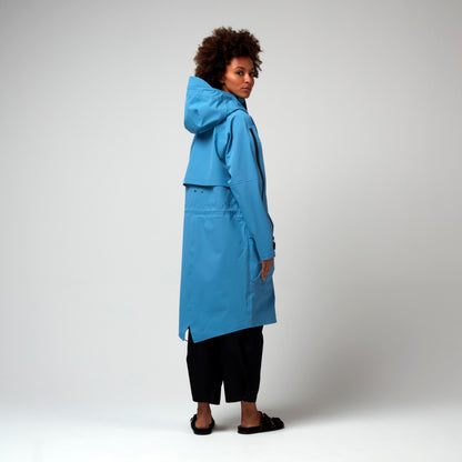 Hot Summer, Niagara Blue, Waterproof Coat