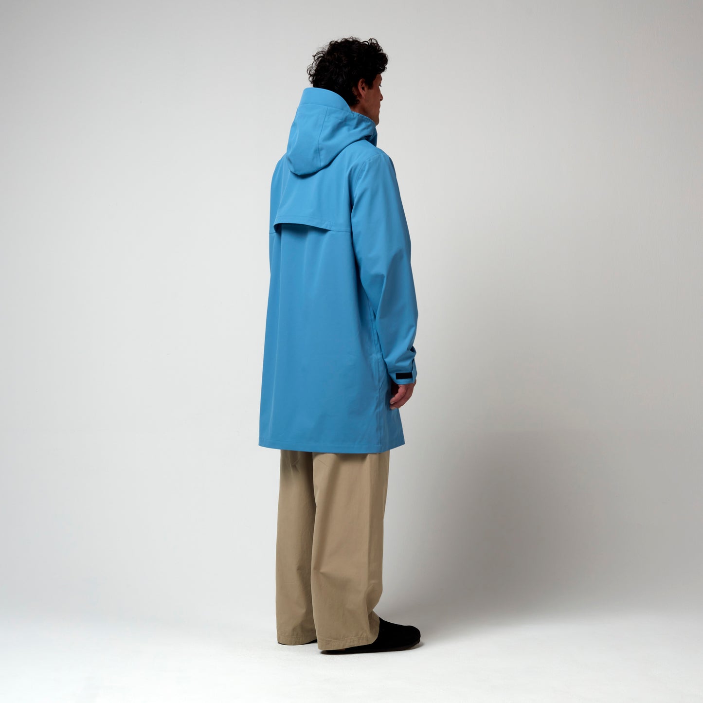 Rain Eater, Niagara Blue, Waterproof Coat