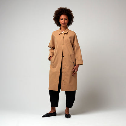 The Dry, Tan, Waterproof Coat