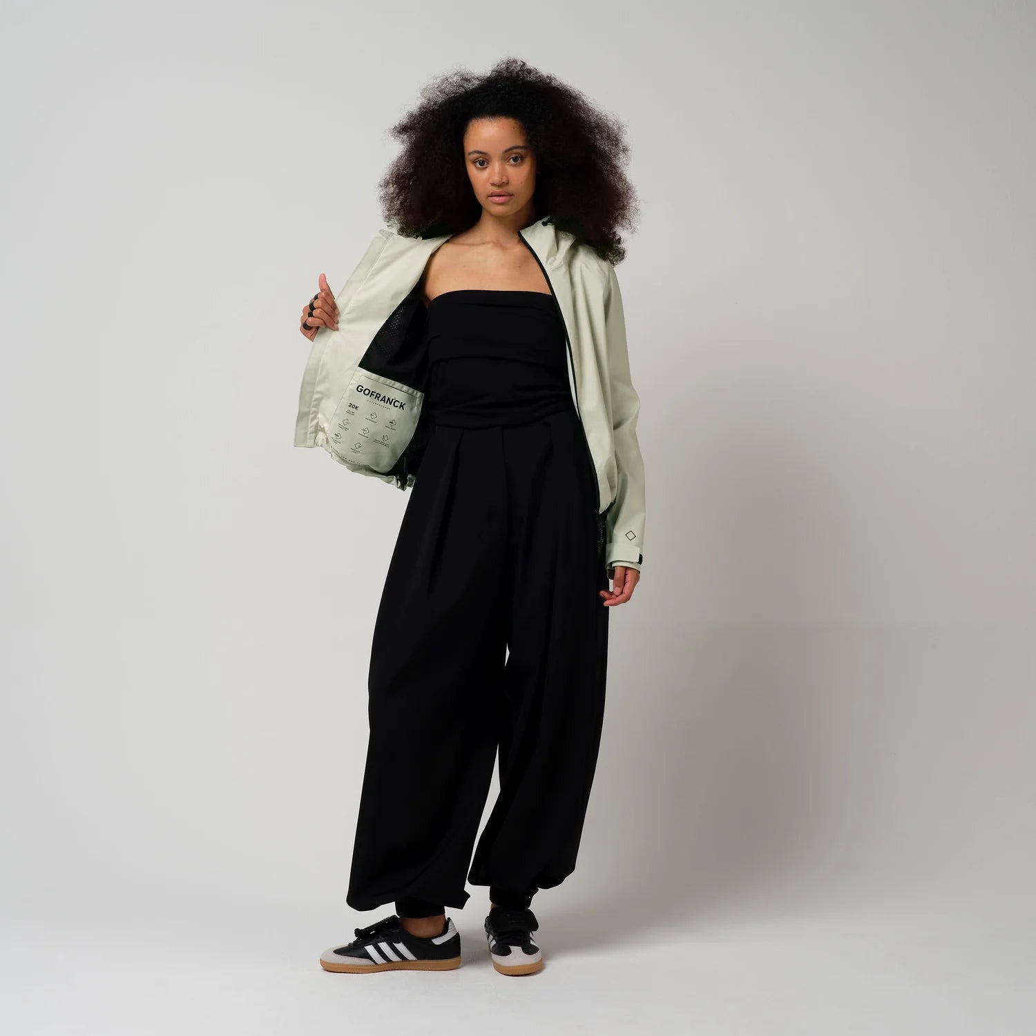 Conditions, Deep Black, Waterproof Jacket 