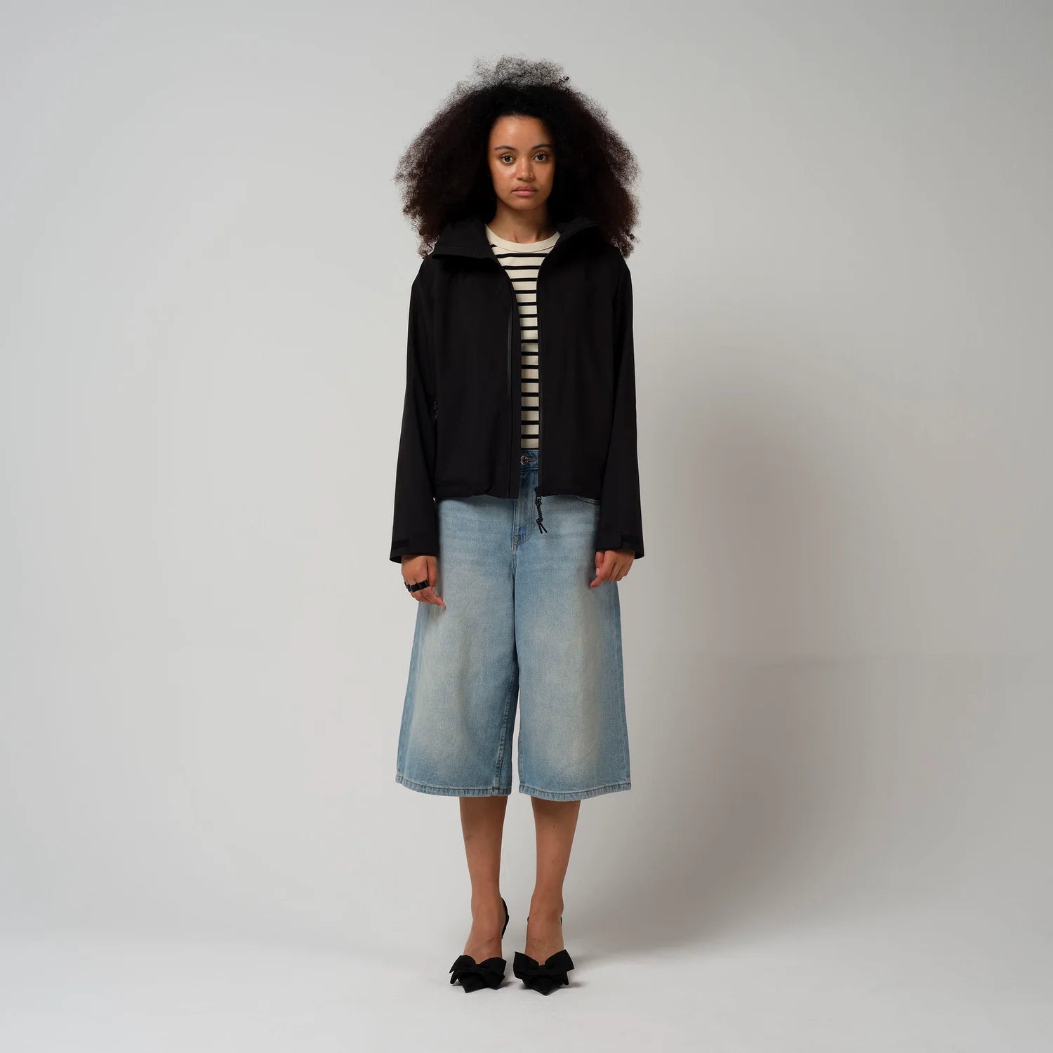 Conditions, Deep Black, Waterproof Jacket 