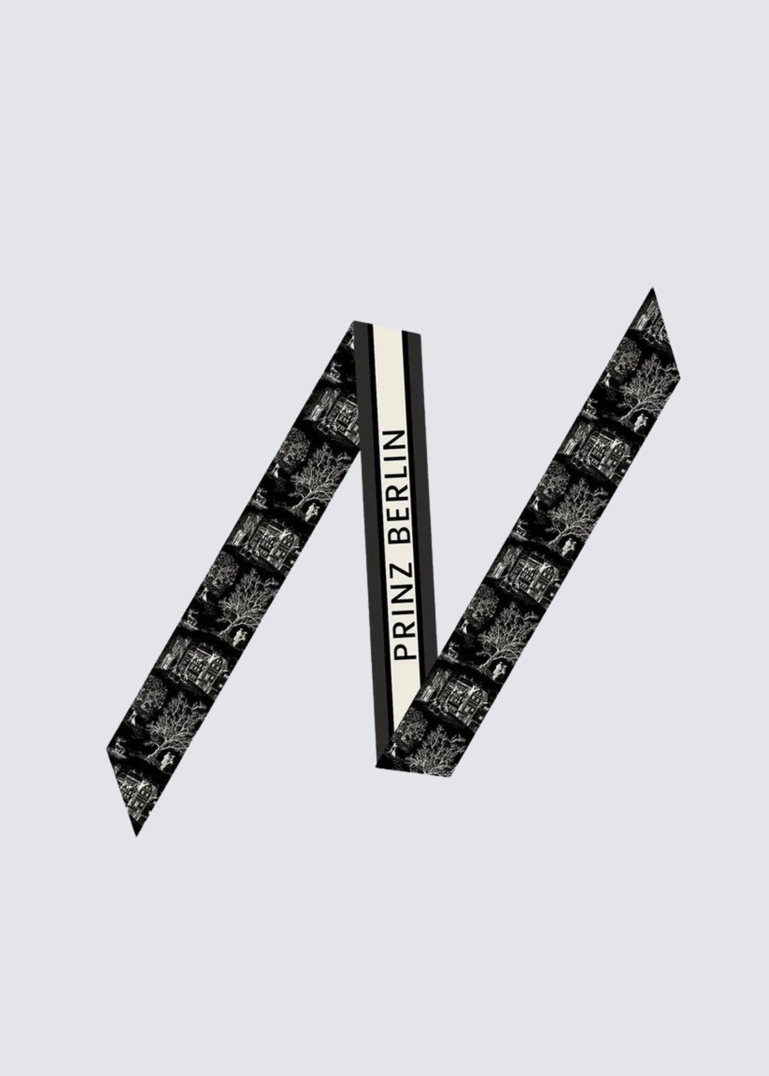 Toile Valentine, Schwarz, Twilly