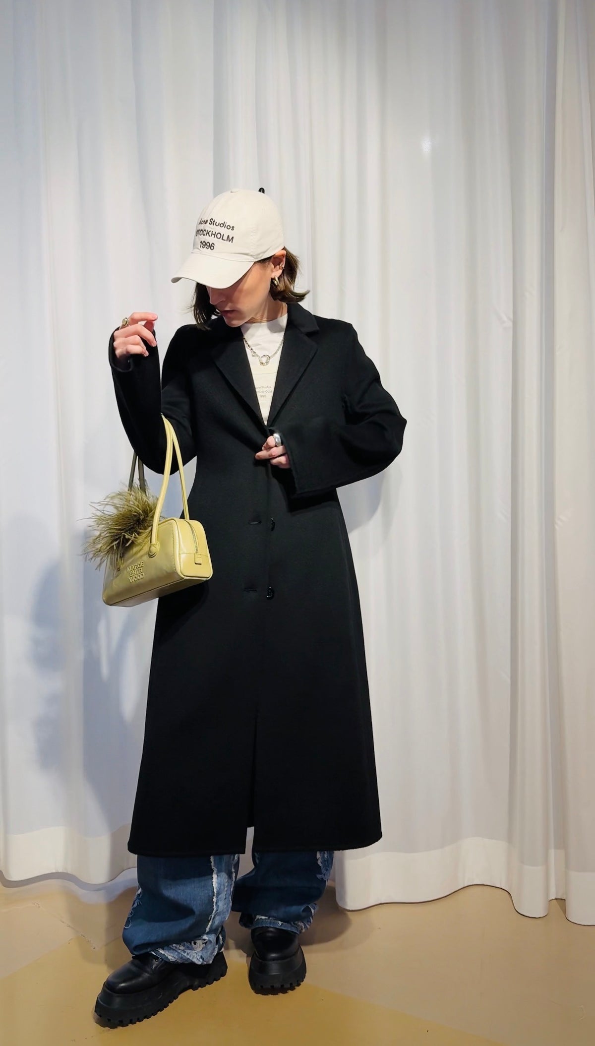 Acne Studios, Black, Mantel