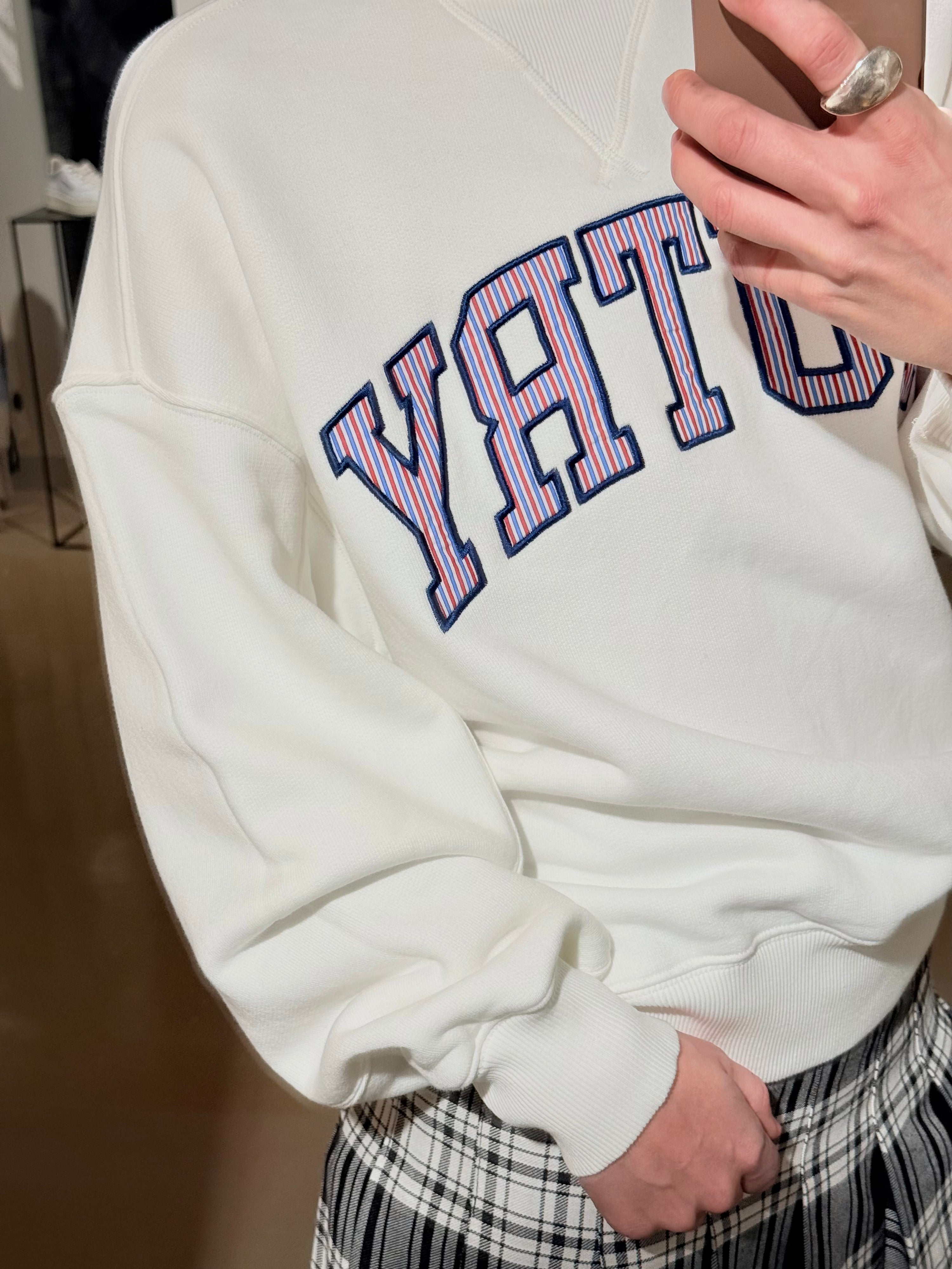 Jersey White, Sweatshirt