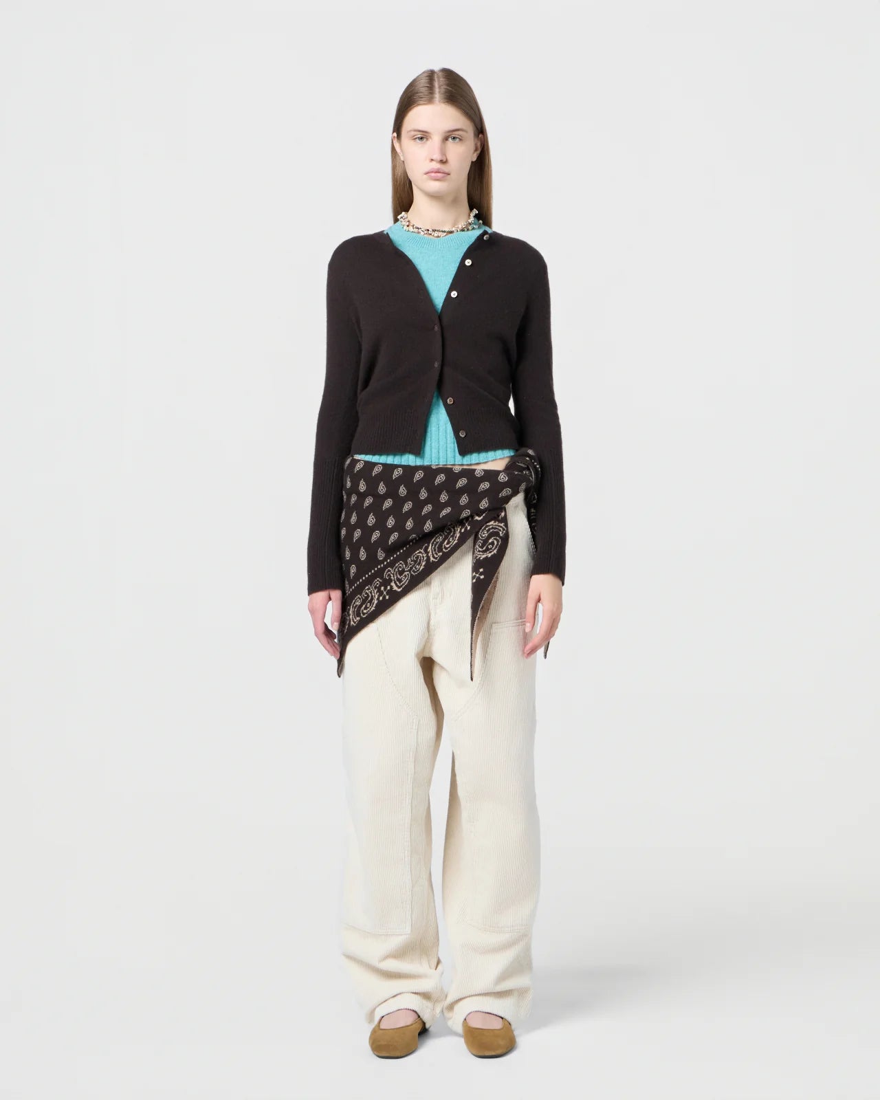 Jane, Burnt Cocoa, Cardigan