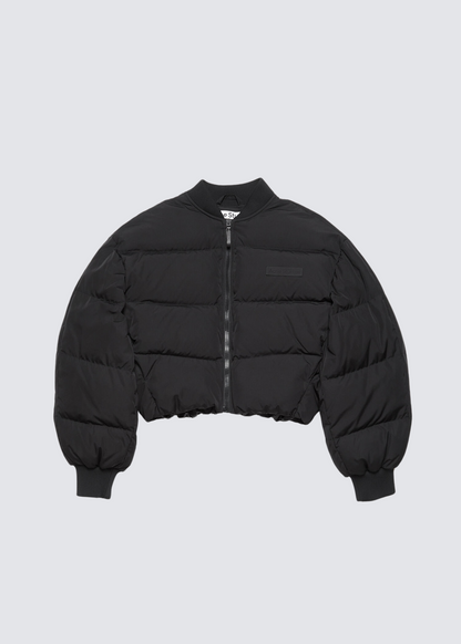 Bomber Puffer, Washed Black, Jacke