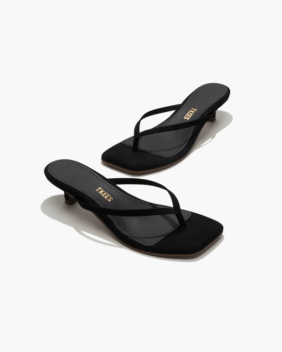 Tkees, Square Toe Julia, Suede Sable, Flip Flop – Lindner Fashion