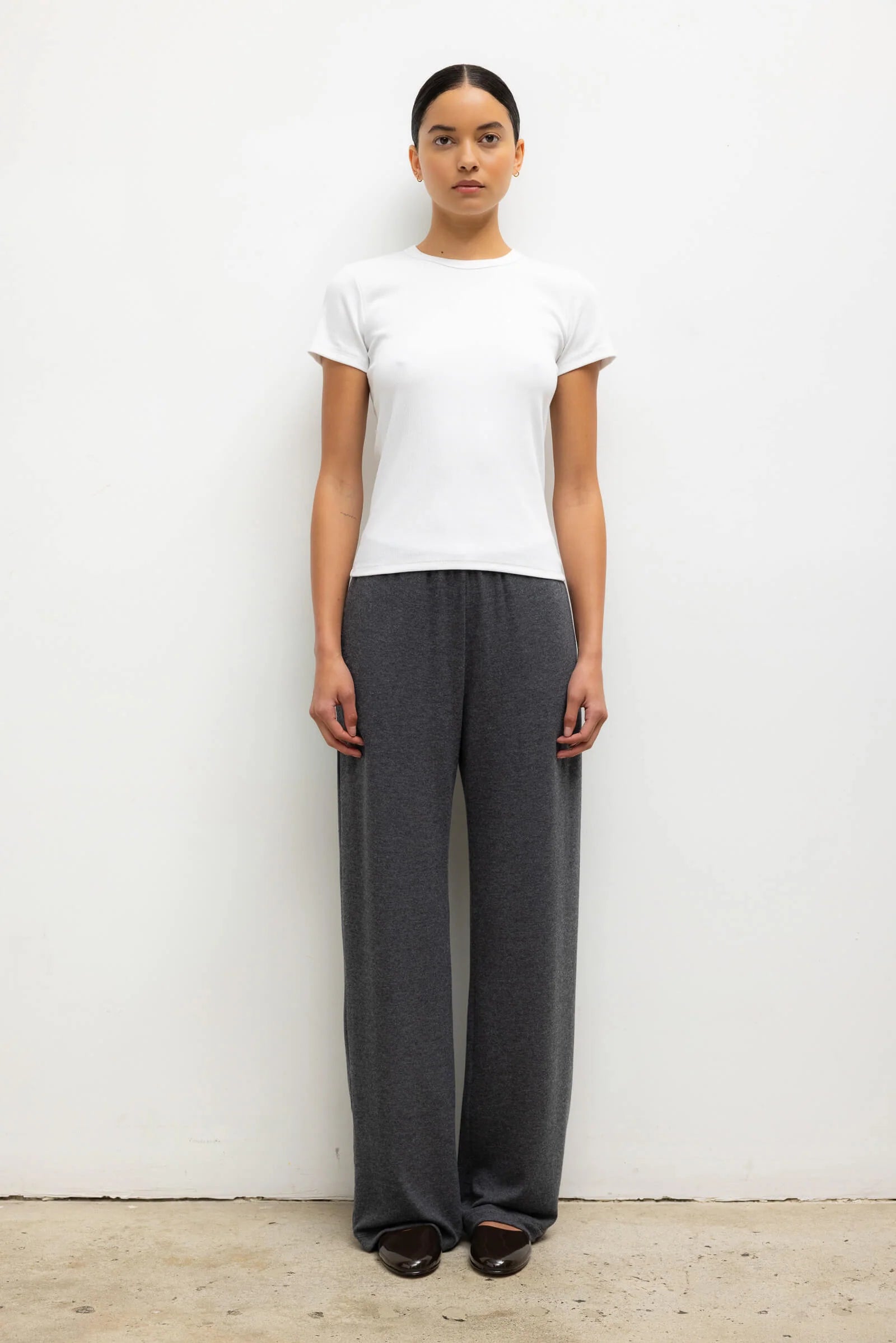 Leset, Kelly Slim, White, T-Shirt