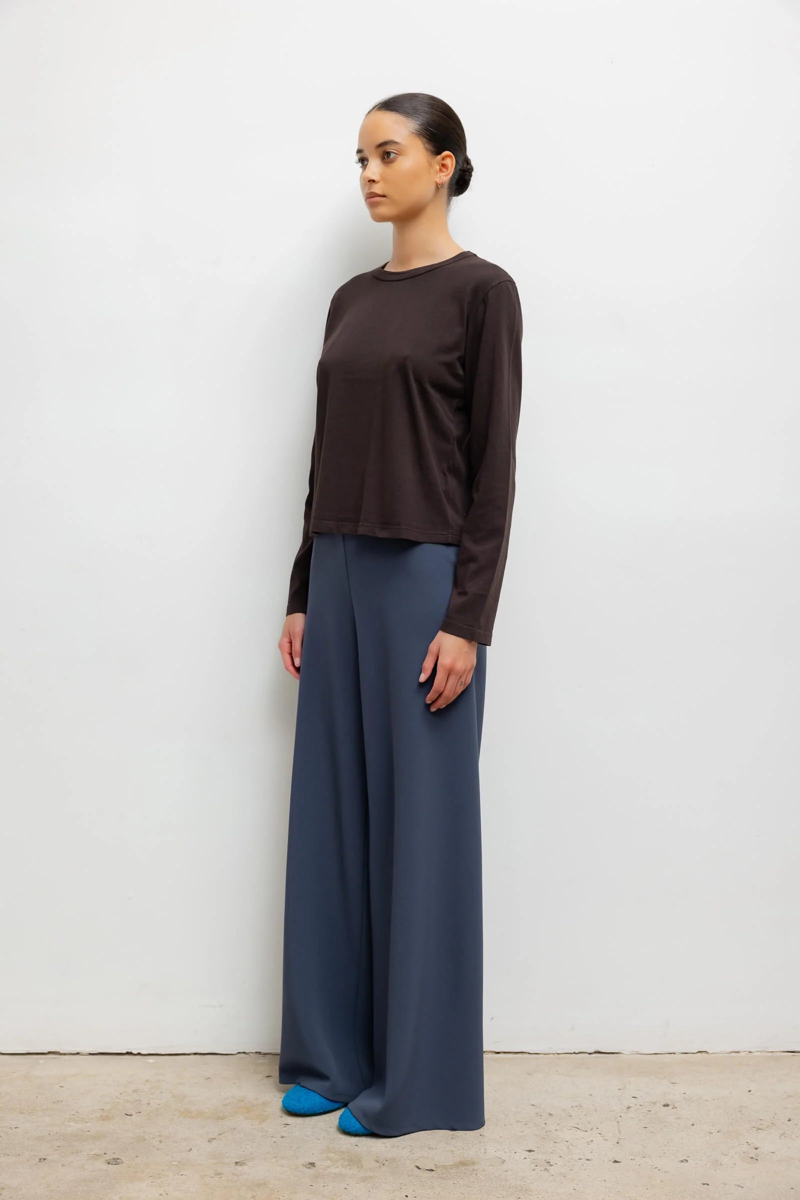 Leset, Margo Long, Chocolate, Langarm-Shirt