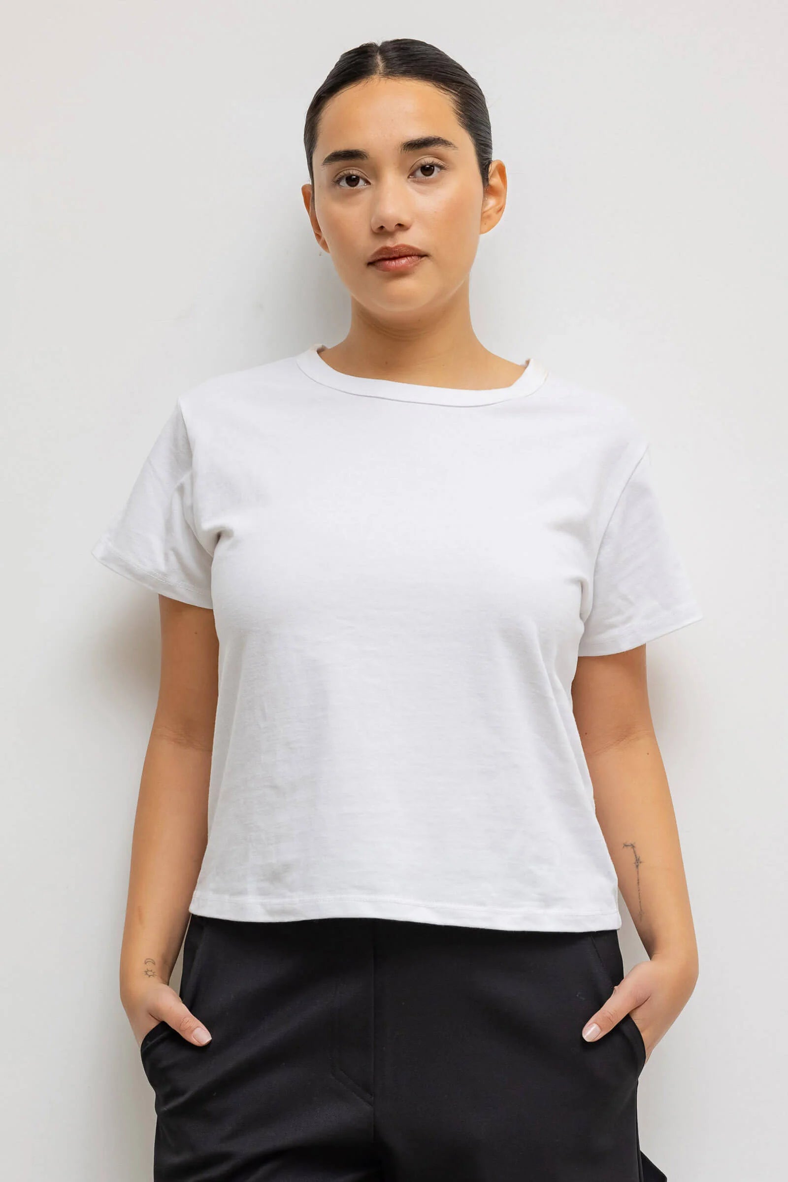 Leset, The Margo, White, T-Shirt