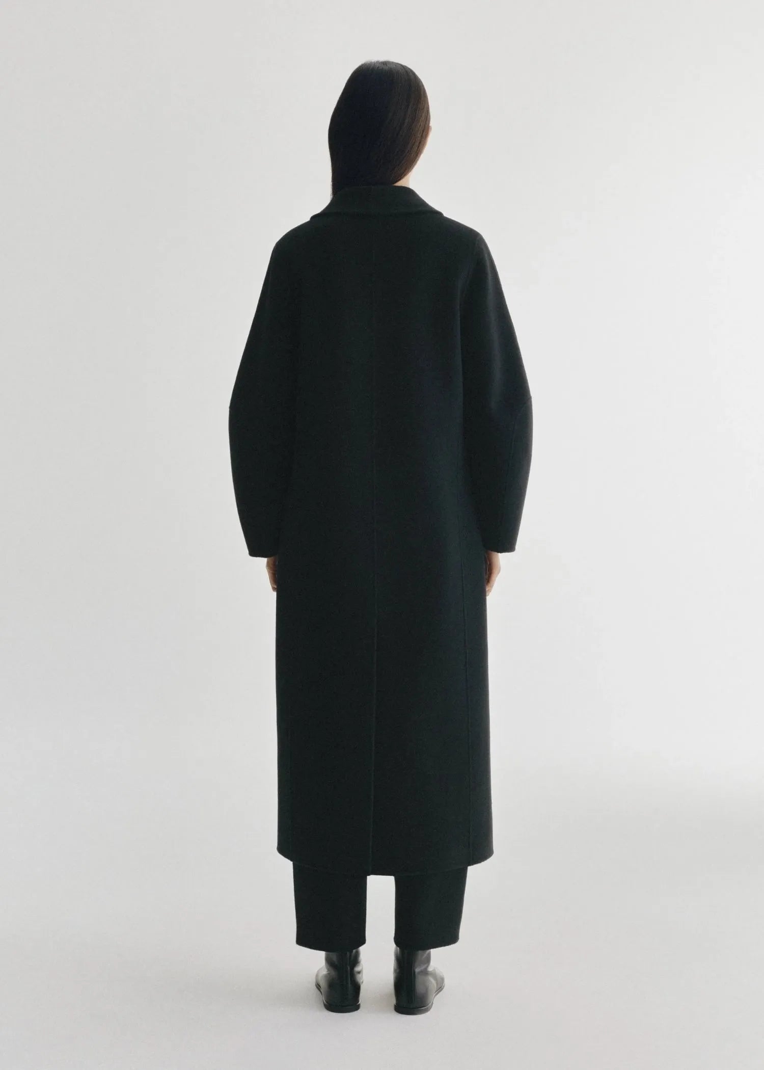 Lisa Yang, Doublé Shawl, Black, Mantel