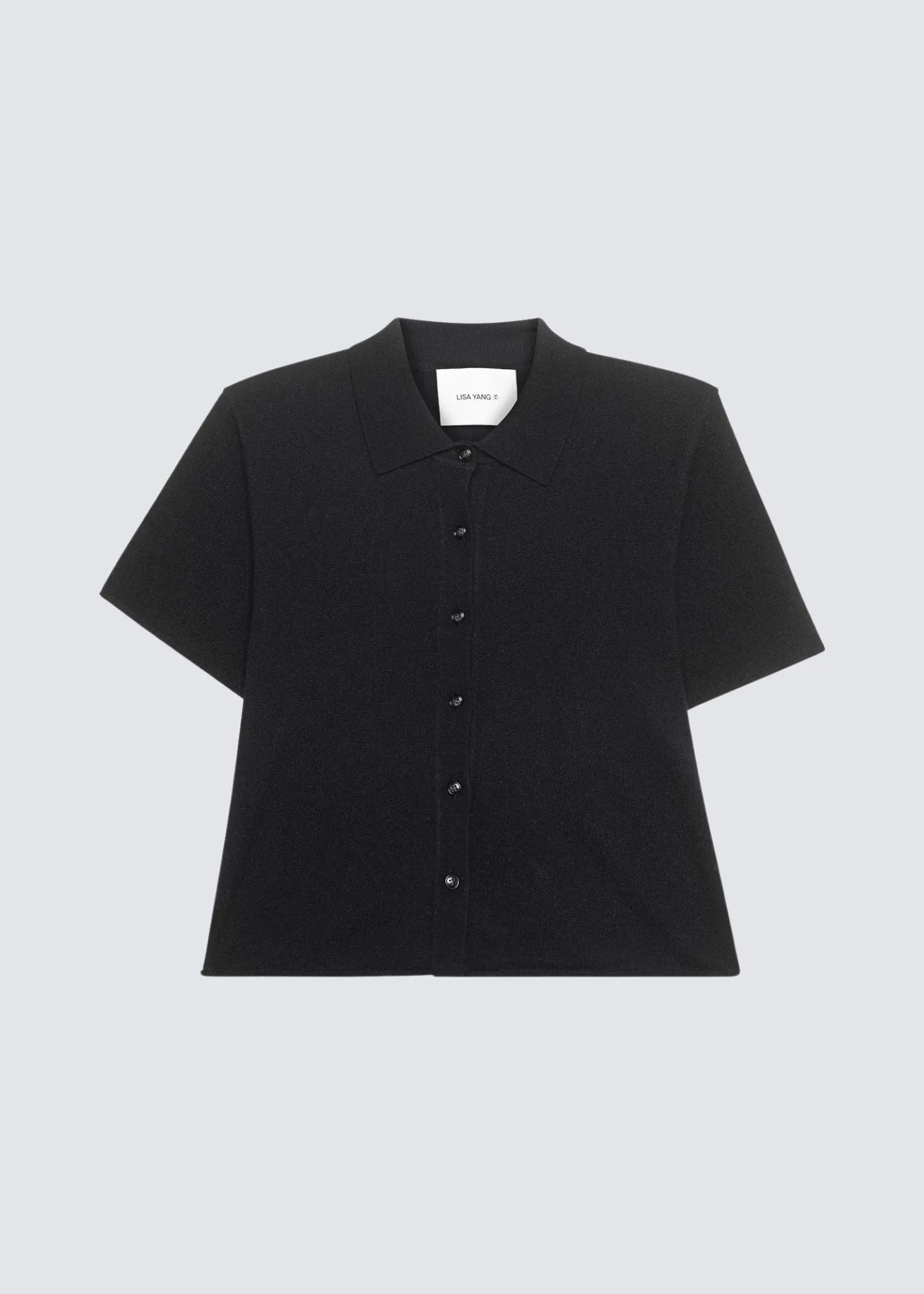 Lisa Yang, Leith, Black, Polo-Shirt