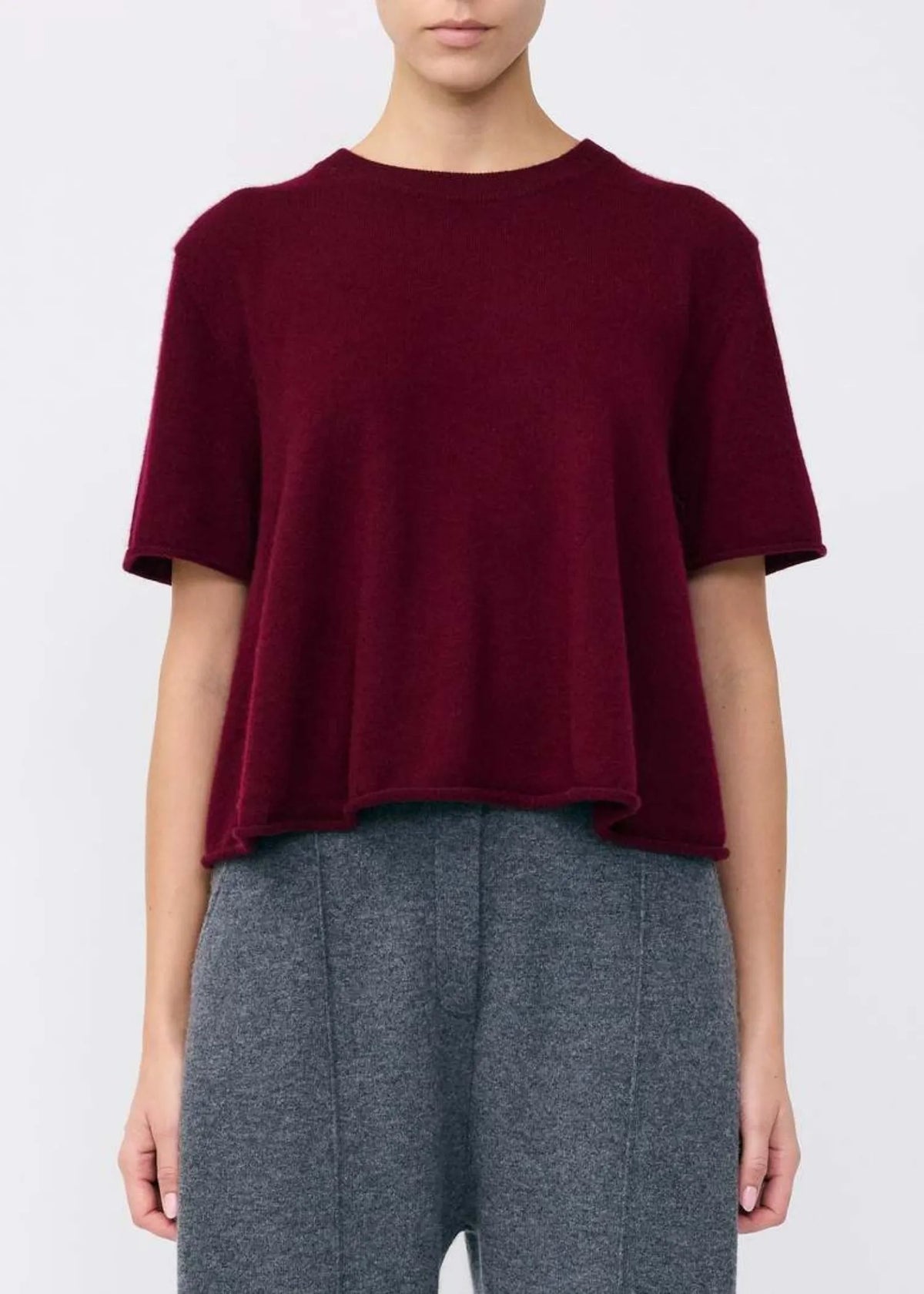Lisa Yang, Liru, Deep Plum, Pullover