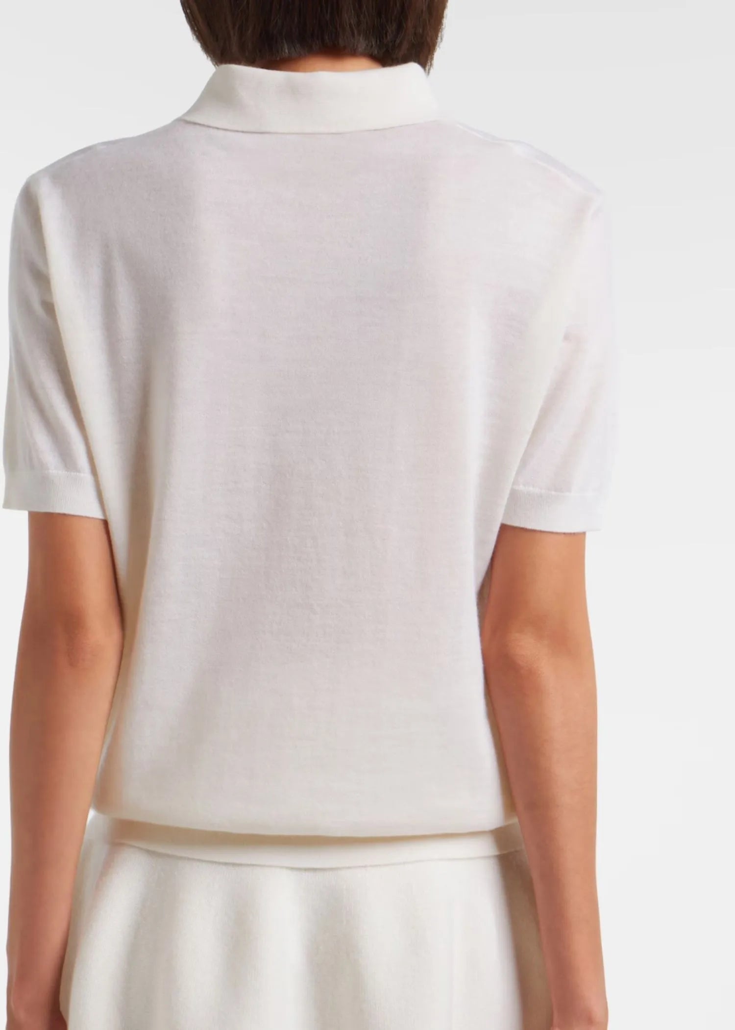 Lisa Yang, Naara, Ivory, Polo-Shirt