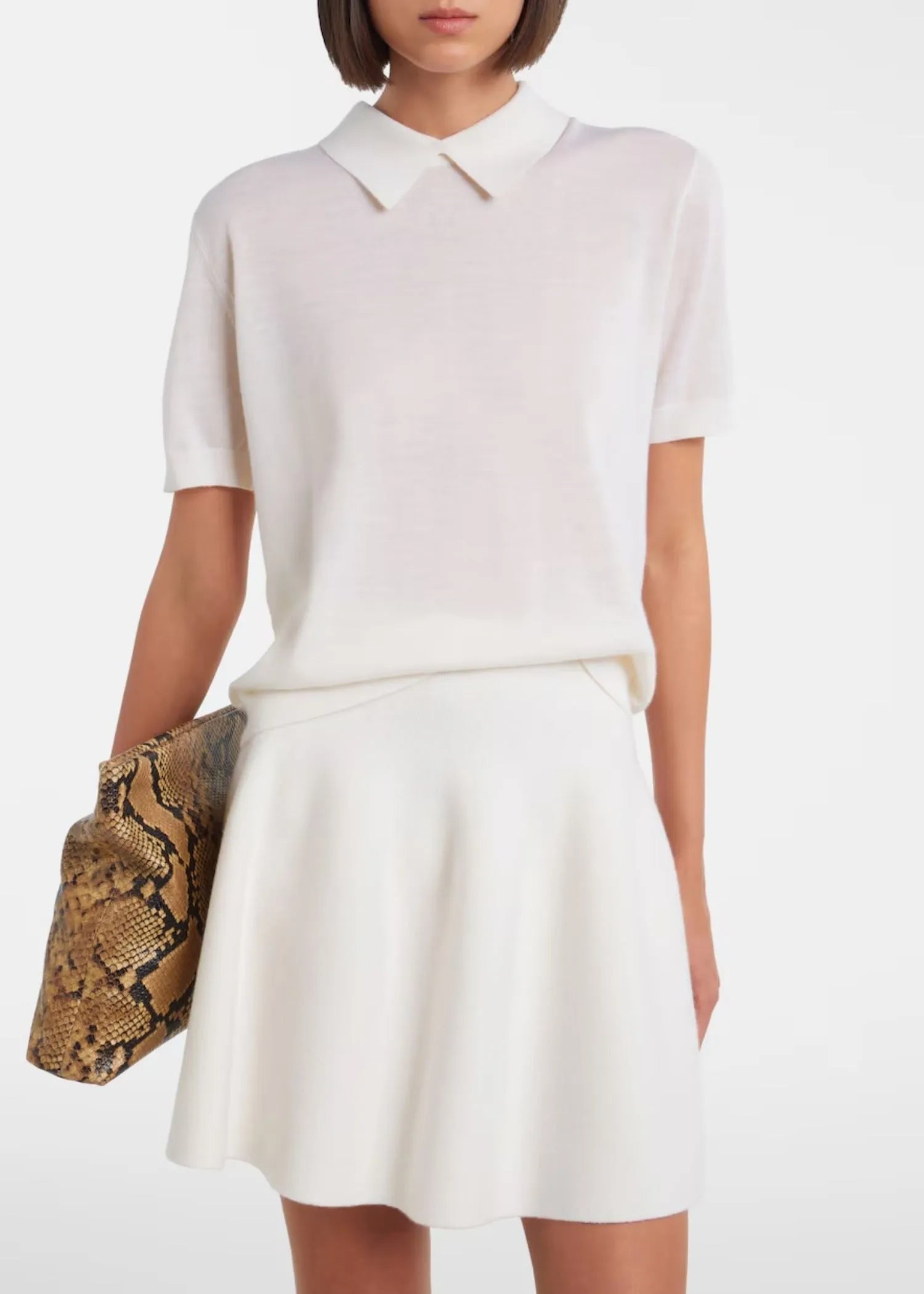 Lisa Yang, Naara, Ivory, Polo-Shirt