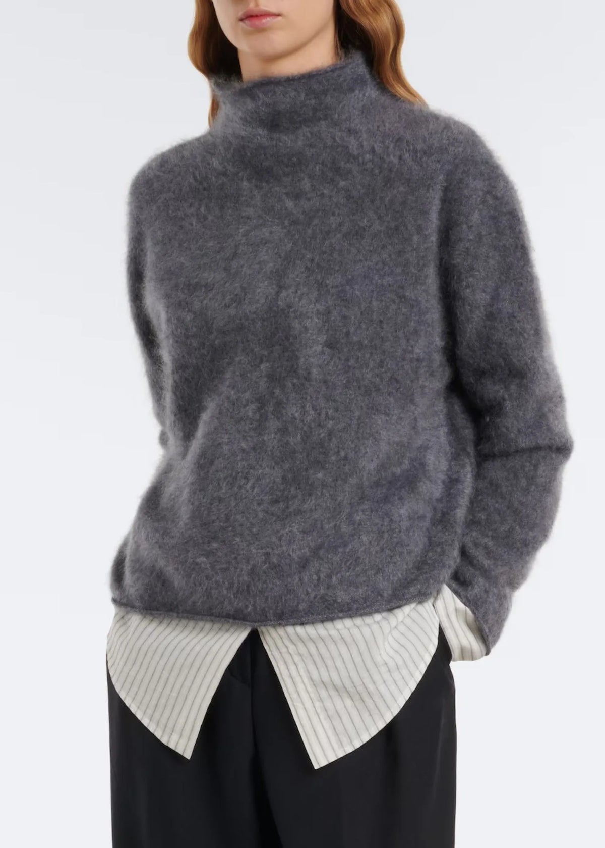 Lisa Yang, Sandy, Graphite, Pullover