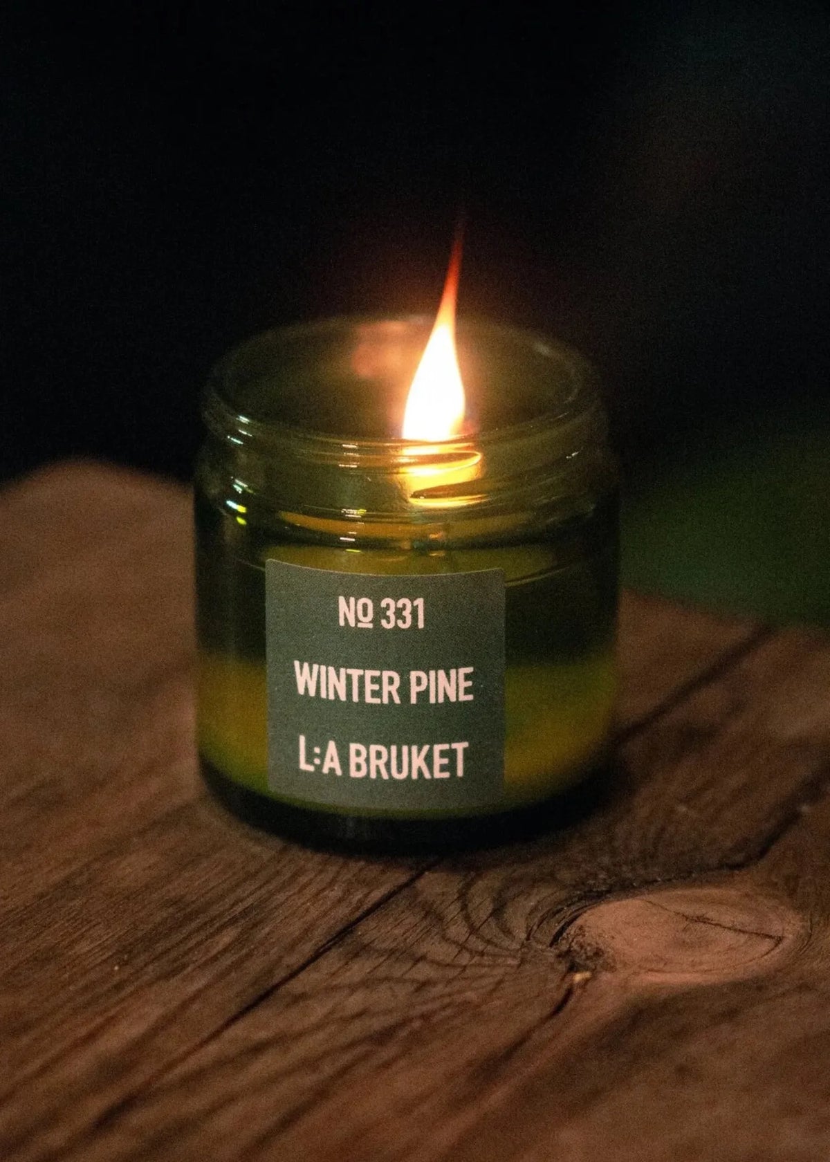 L:A BRUKET, 331 Winter Pine, 50g, Duftkerze