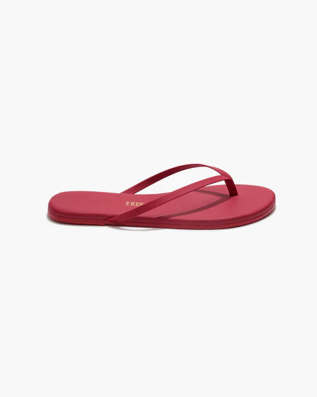 Tkees, Solids Lily, Red, Flip Flop