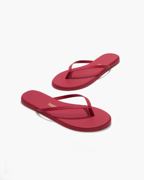 Tkees, Solids Lily, Red, Flip Flop