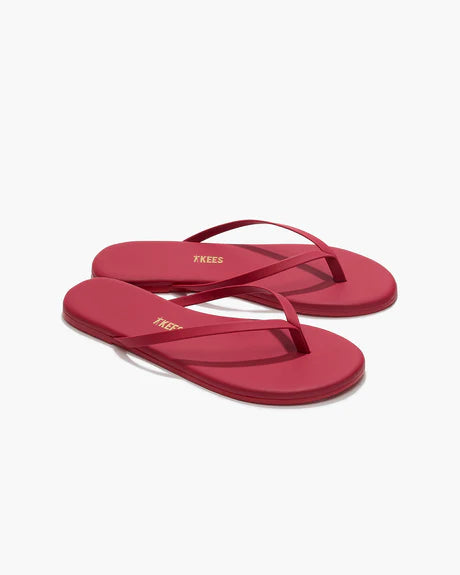 Tkees, Solids Lily, Red, Flip Flop