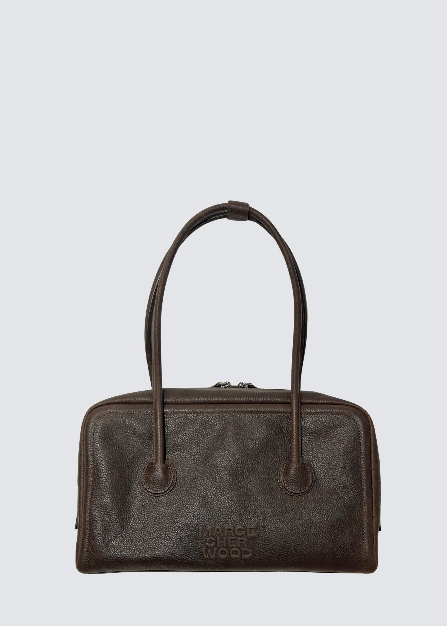 Marge Sherwood, Soft Boston, Washed Brown Embossed, Tasche