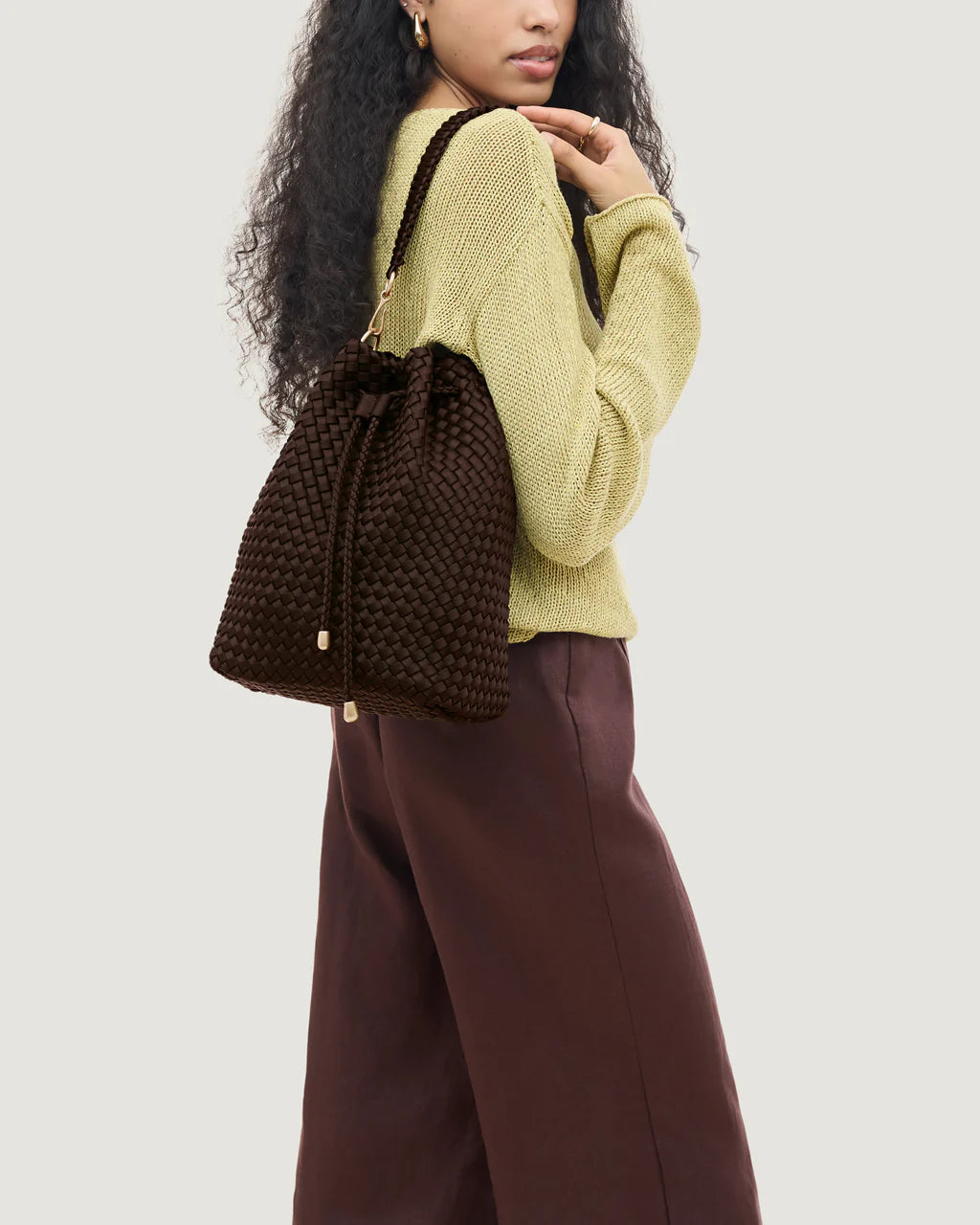 Naghedi, Mercer Large, Chocolate, Tasche