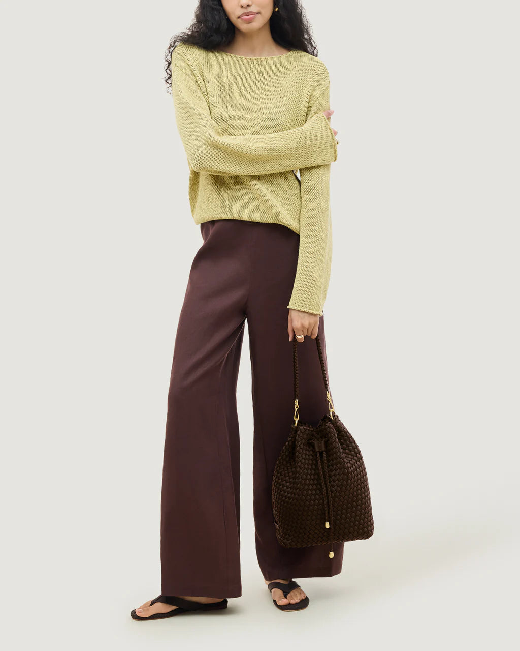 Naghedi, Mercer Large, Chocolate, Tasche