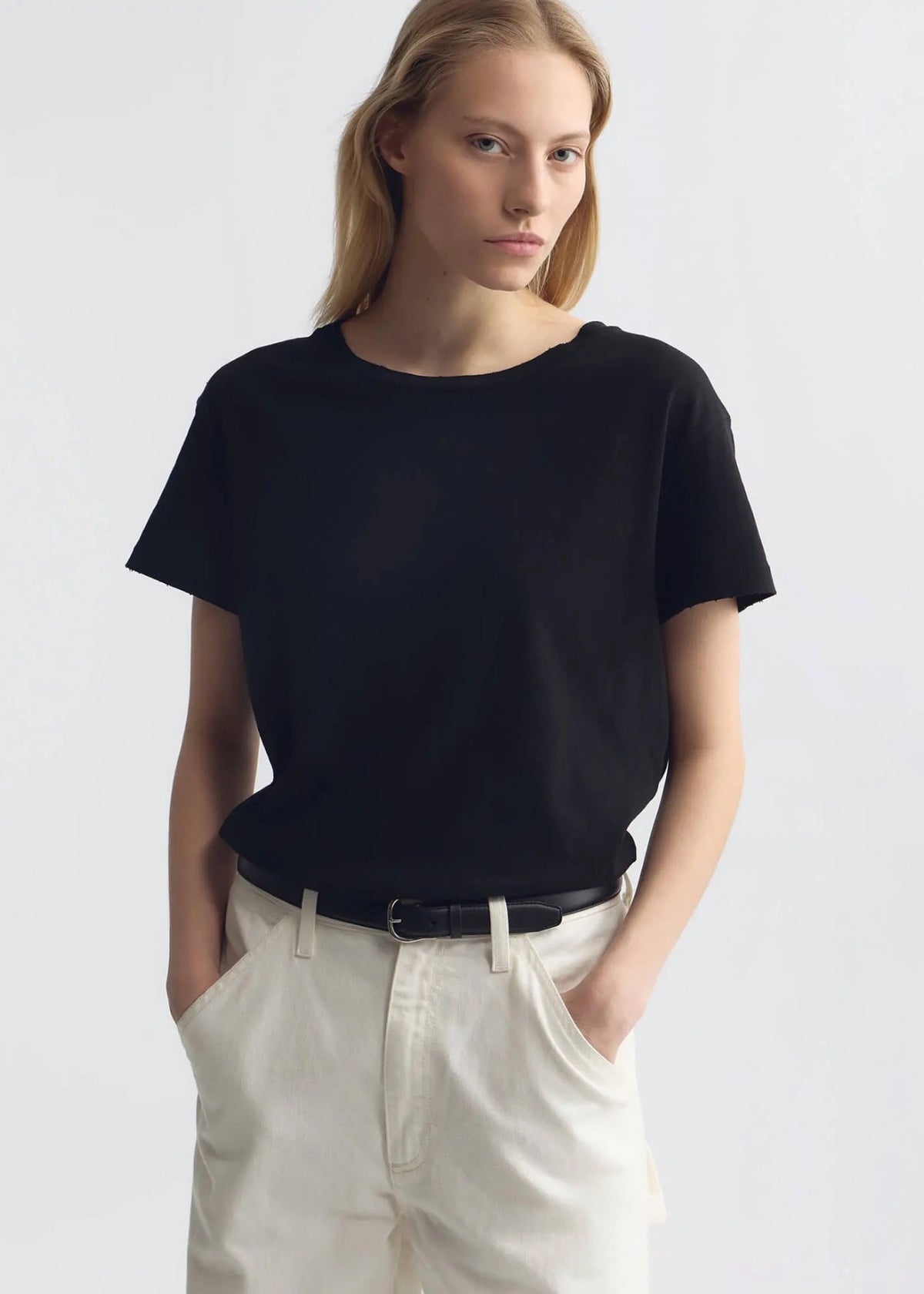 Nili Lotan, Brady, Carbon, T-Shirt