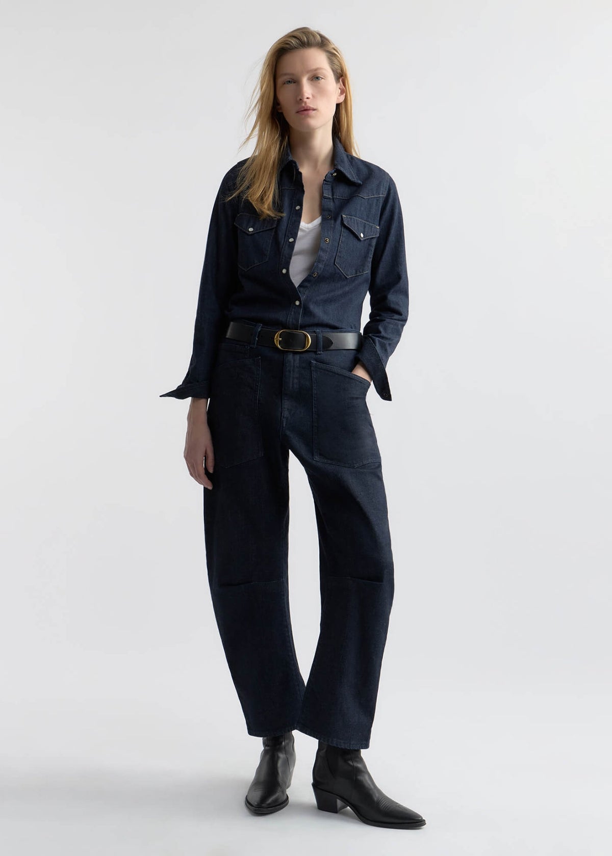 Nili Lotan, Shon, Indigo Rinse, Jeans
