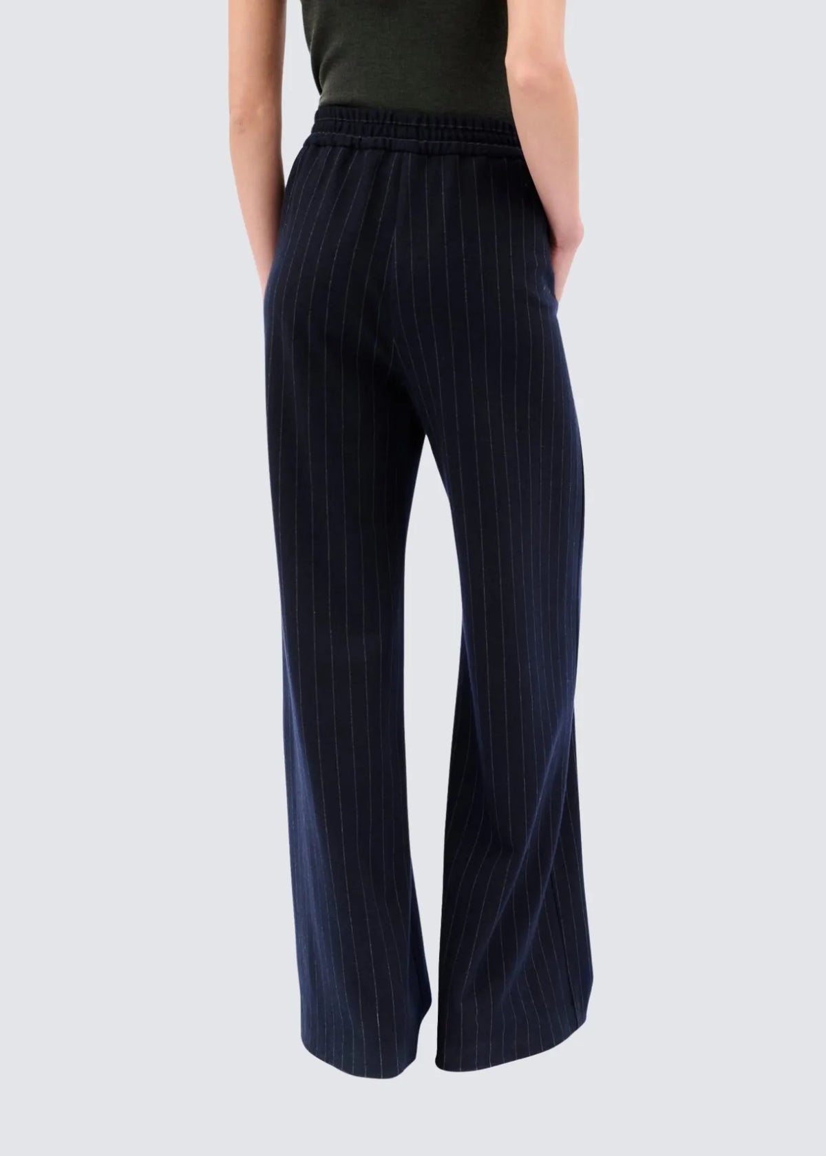 Odeeh, Flannel, Pin Stripe Navy, Hose