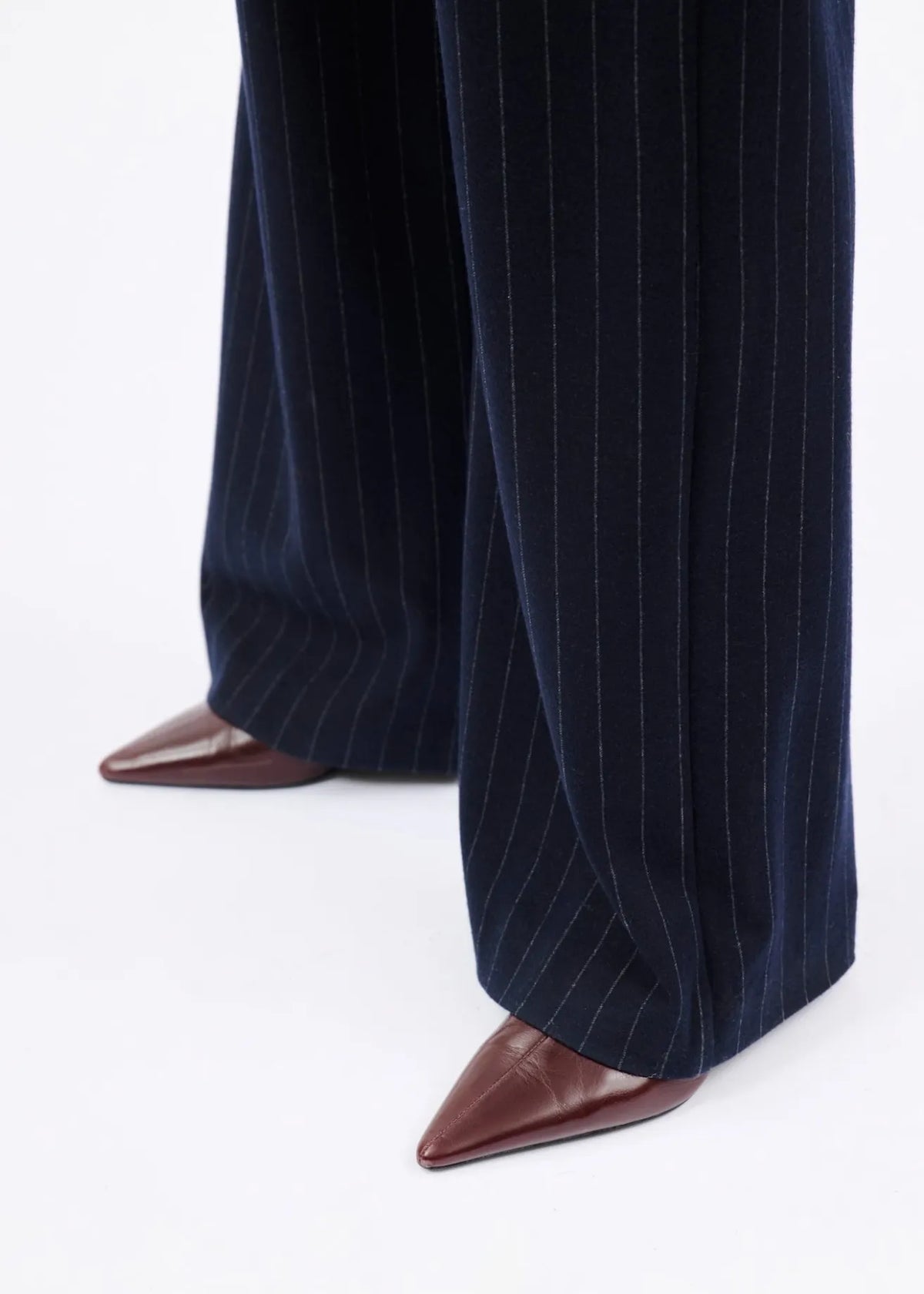 Odeeh, Flannel, Pin Stripe Navy, Hose