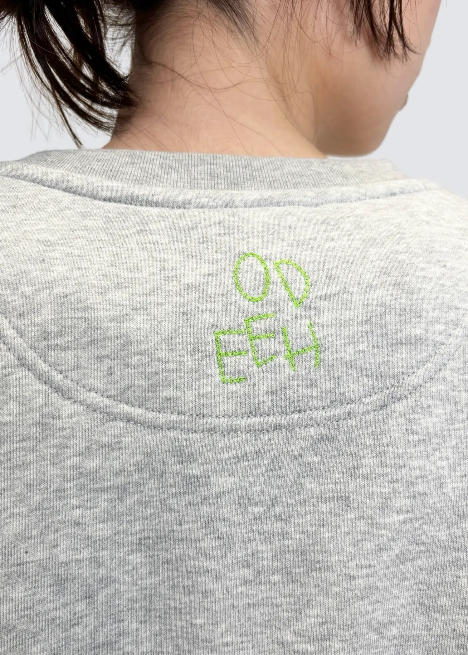 Odeeh, French Terry, Heather Grey, Sweater