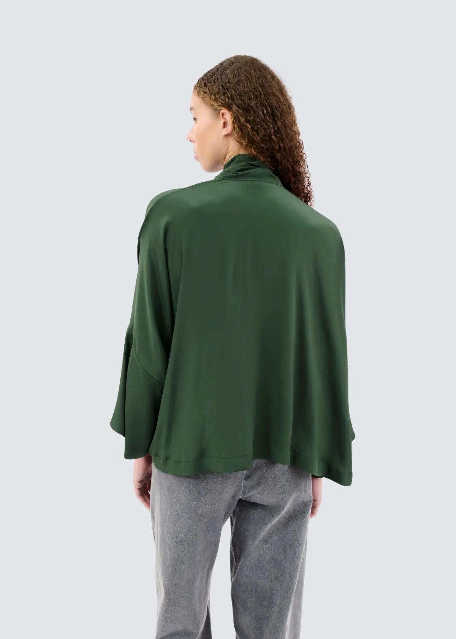 Odeeh, Silk Acetate, Night Forest, Bluse