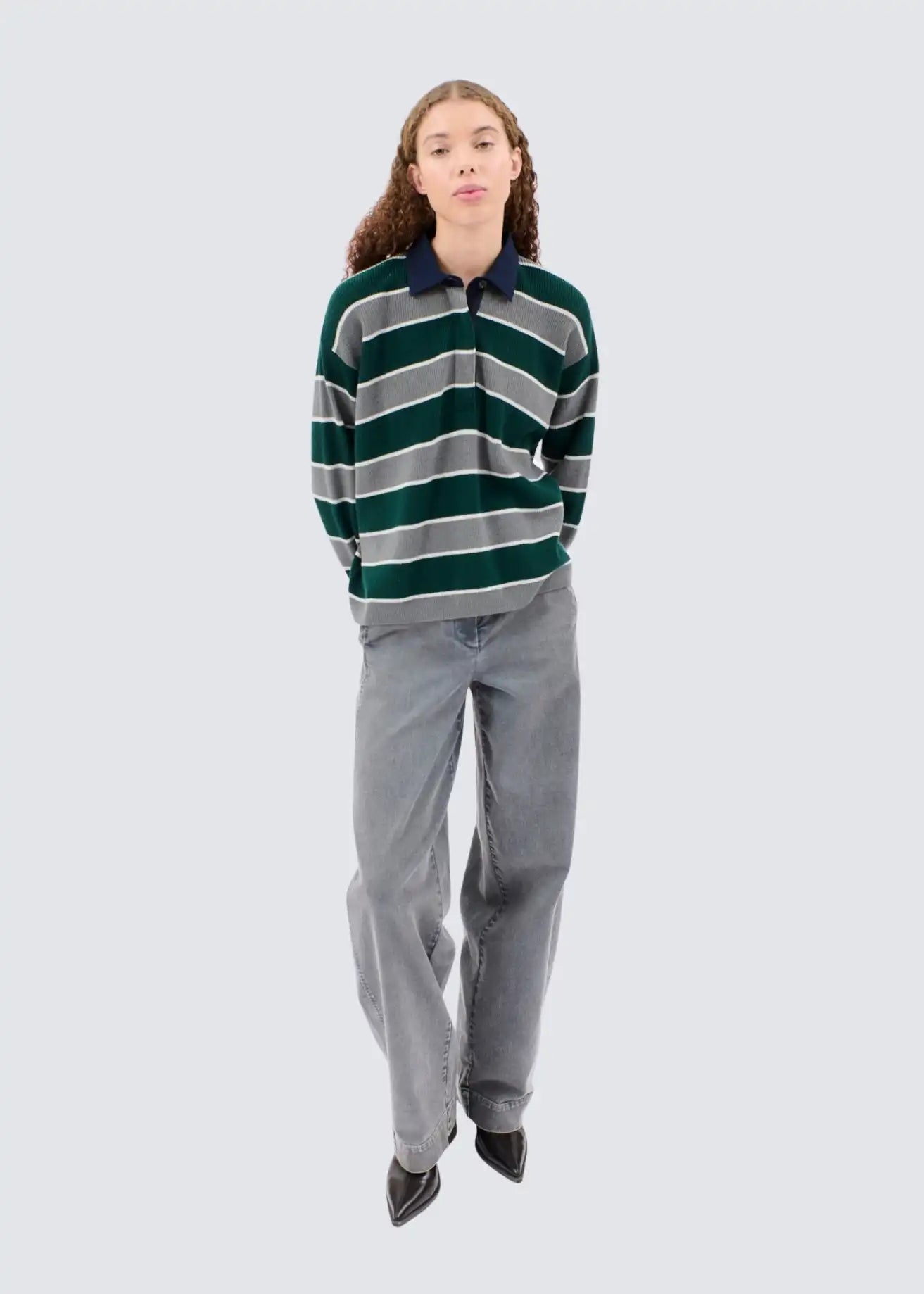 Odeeh, Wool Cashmere, Amazonas Stripes, Rugbypolo