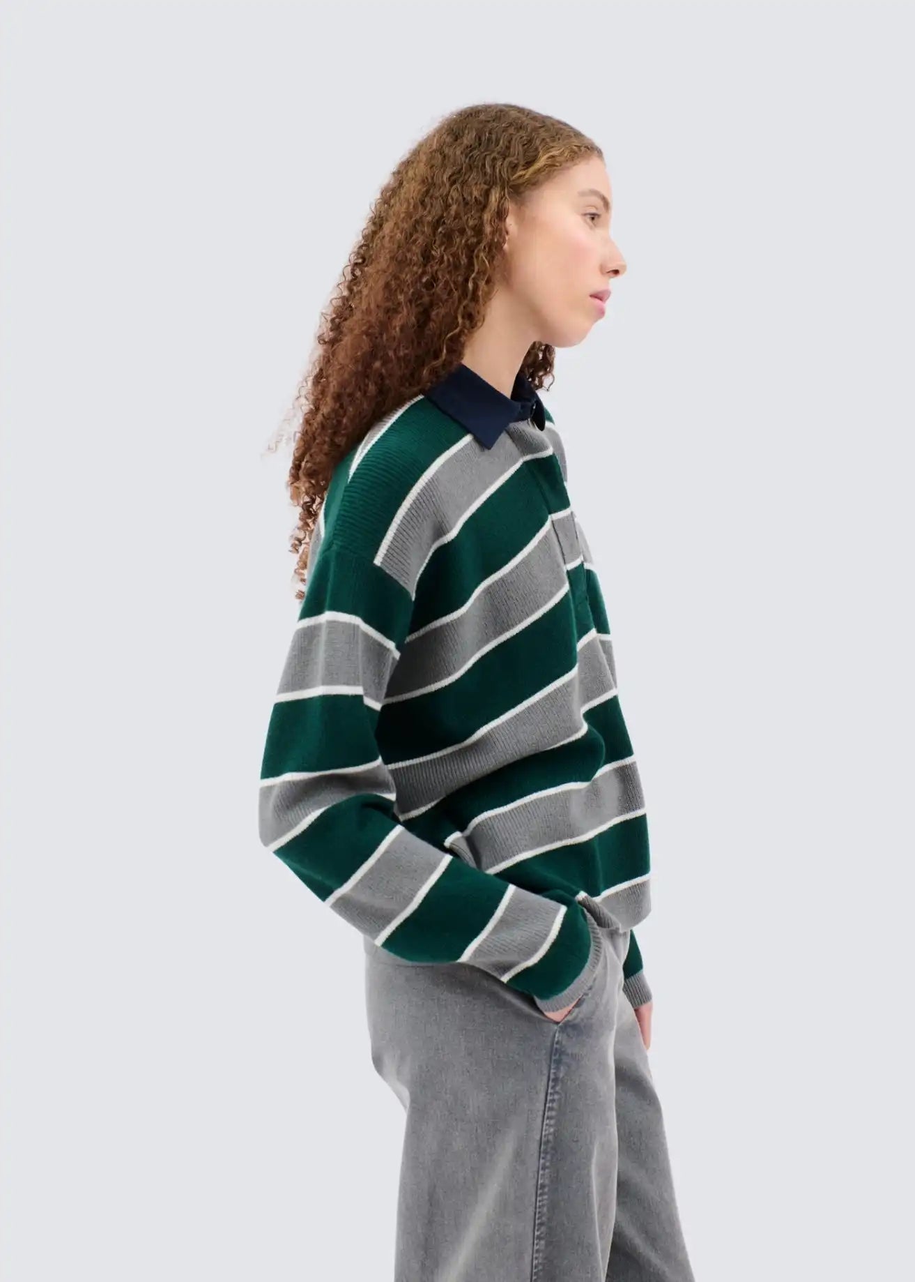 Odeeh, Wool Cashmere, Amazonas Stripes, Rugbypolo