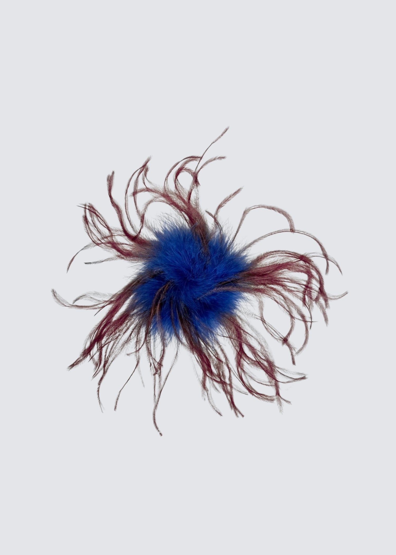 Odeeh, Feather, Merlot, Brosche