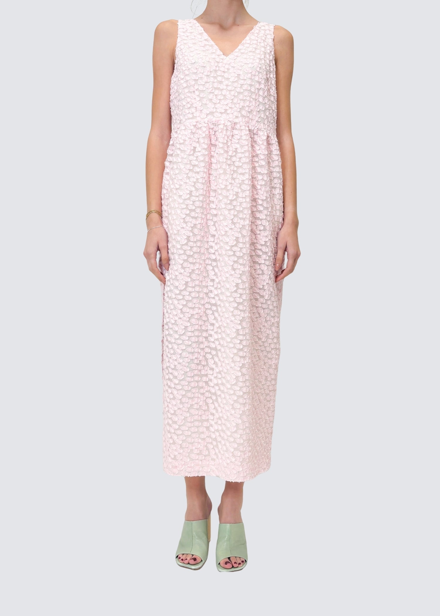 Odeeh, Fil Coupé Dots, Rose Petal, Kleid