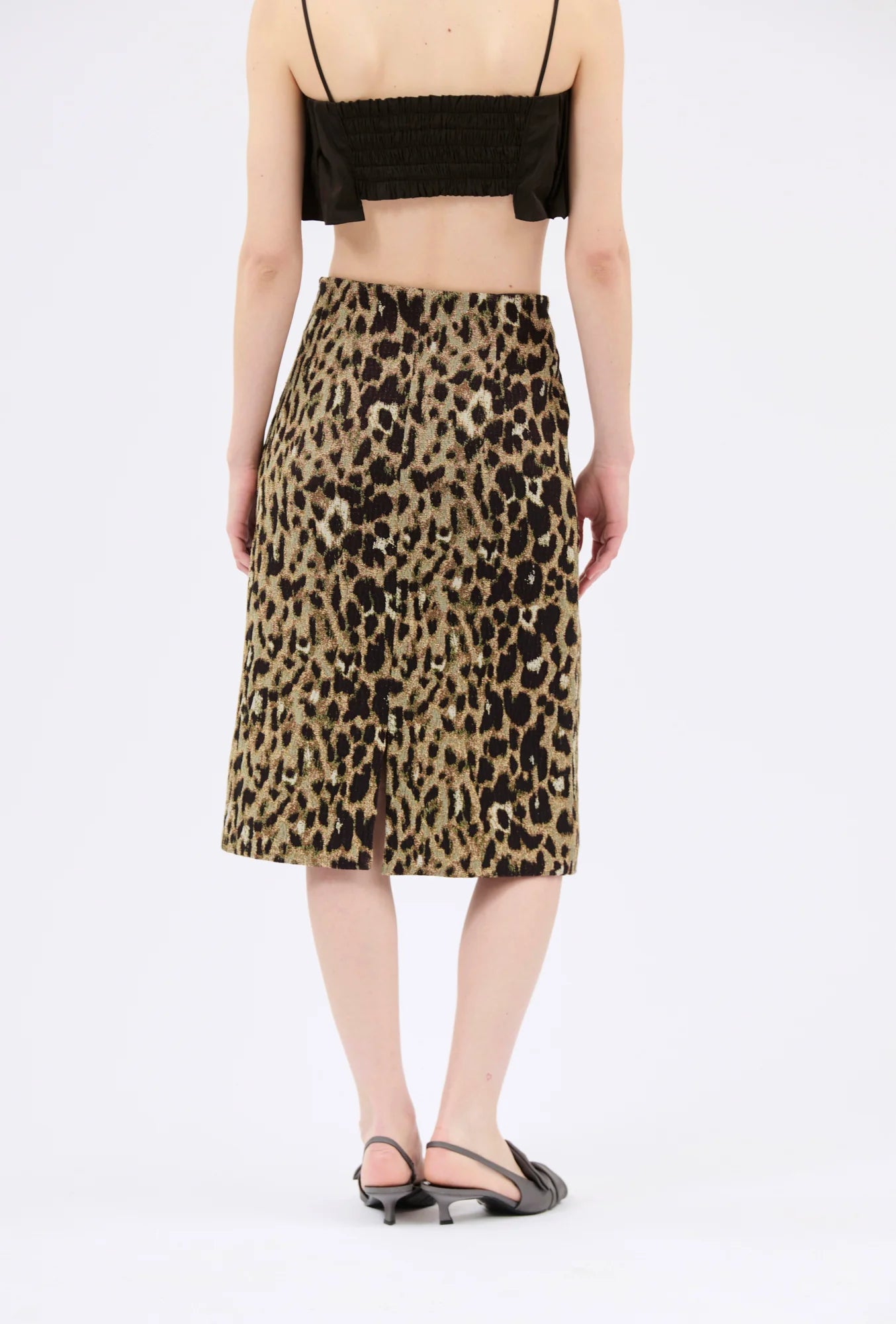 Odeeh, Jacquard Leo, Brown Olive, Rock