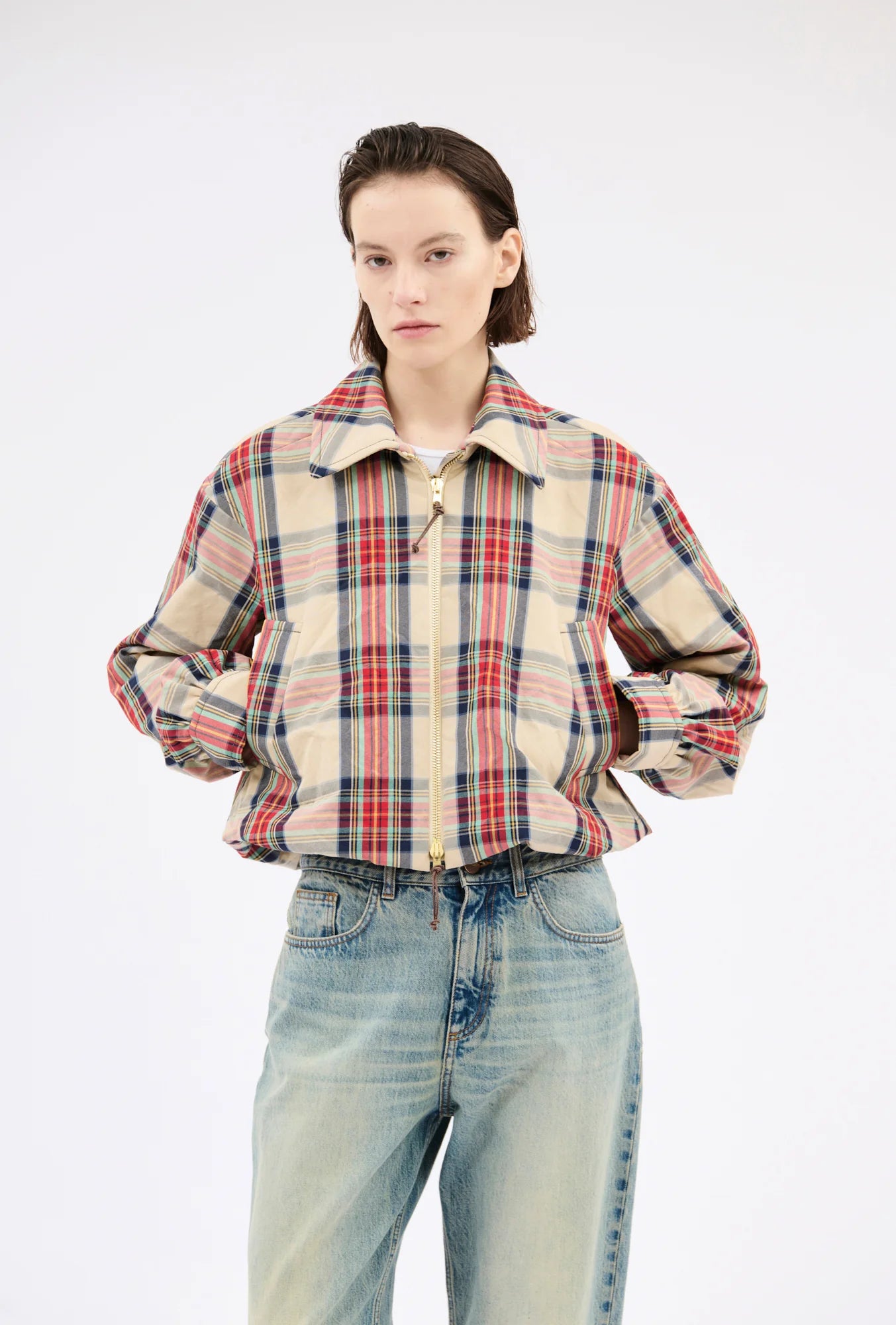 Odeeh, Tartan Check Paprika, Jacke