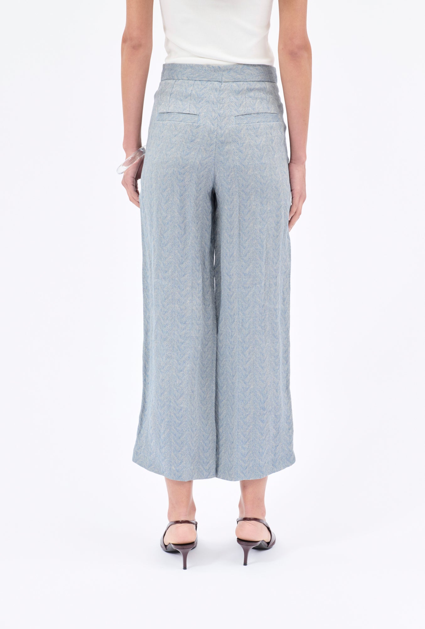 Odeeh, Fancy Herringbone, Foggy Blue, Hose