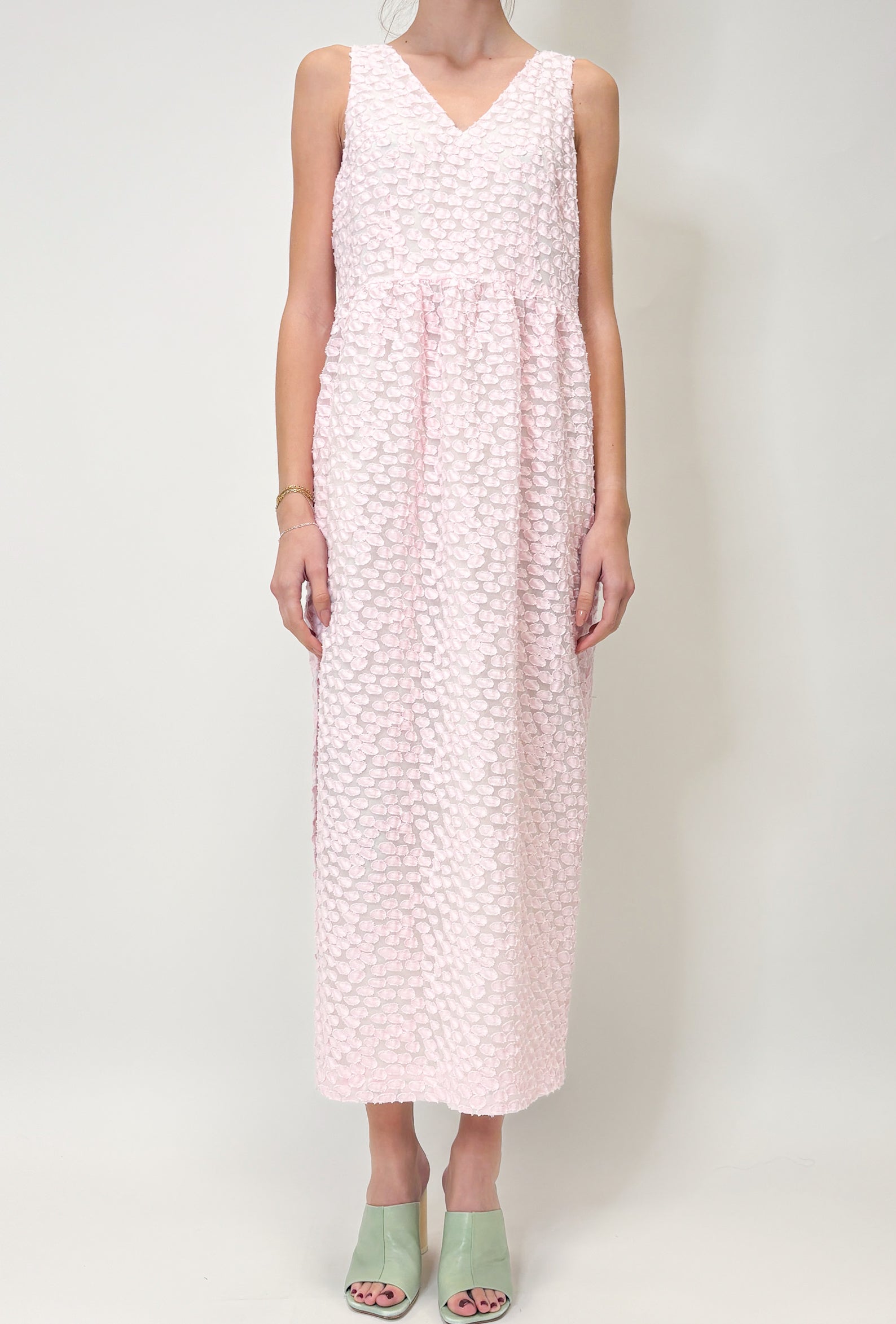Odeeh, Fil Coupé Dots, Rose Petal, Kleid