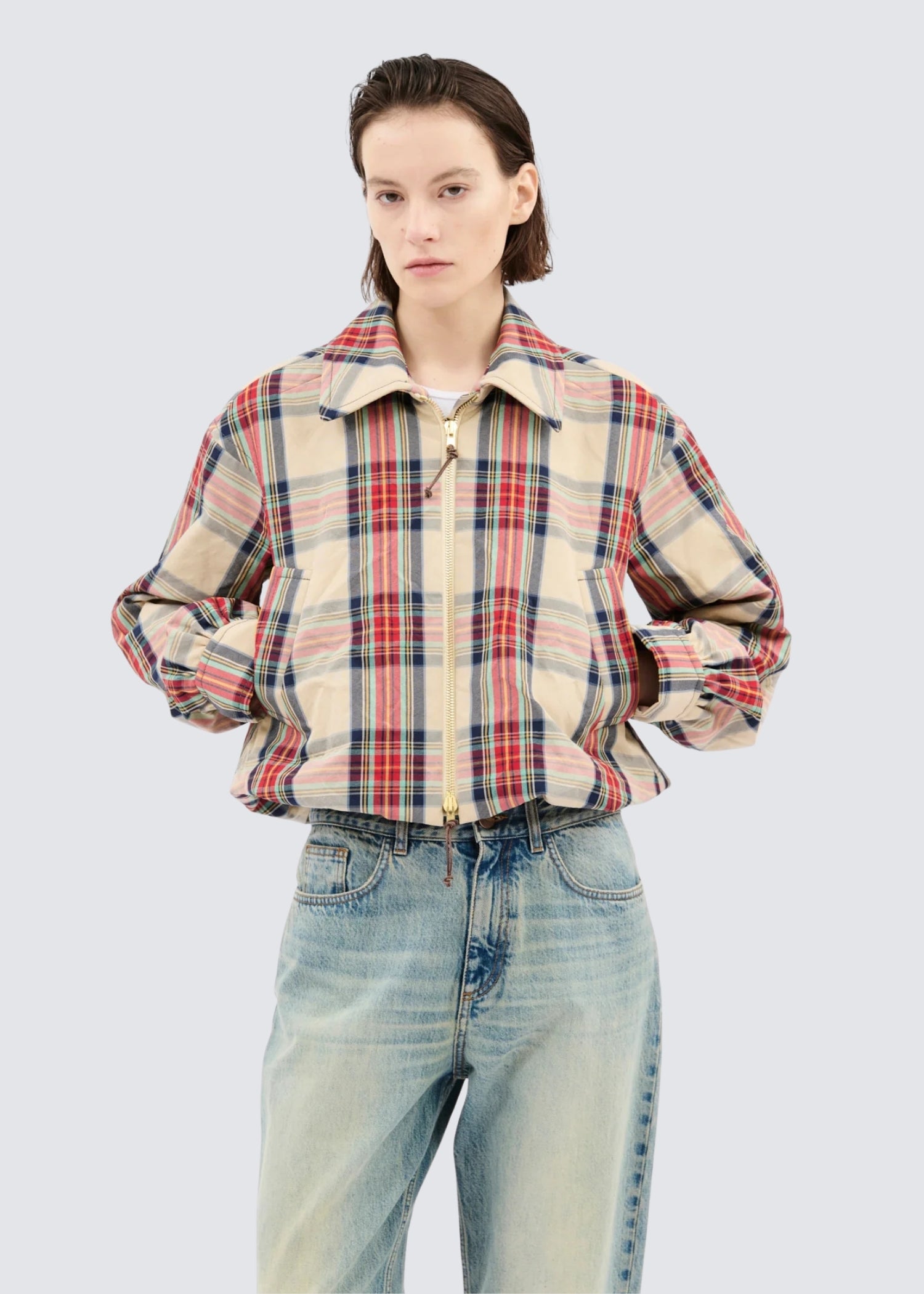 Odeeh, Tartan Check Paprika, Jacke
