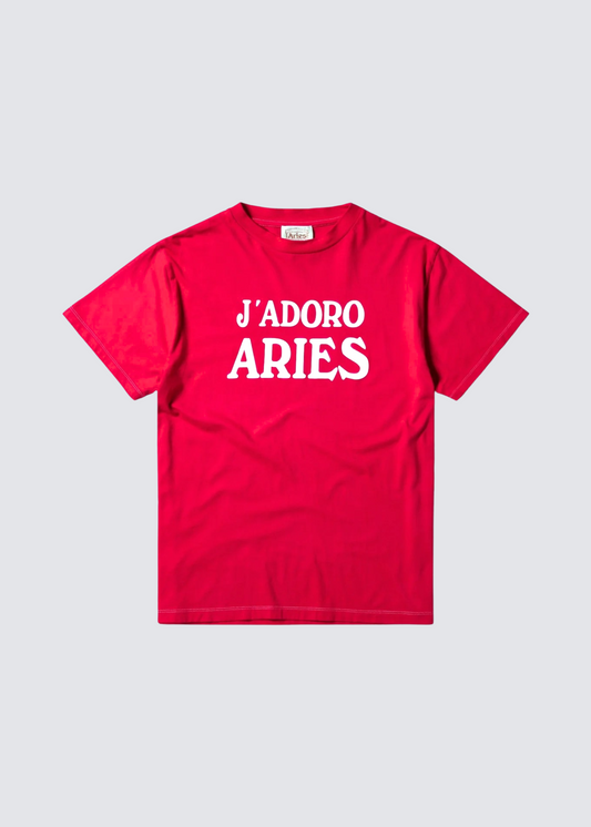 J'Adoro Aries, Red, T-Shirt