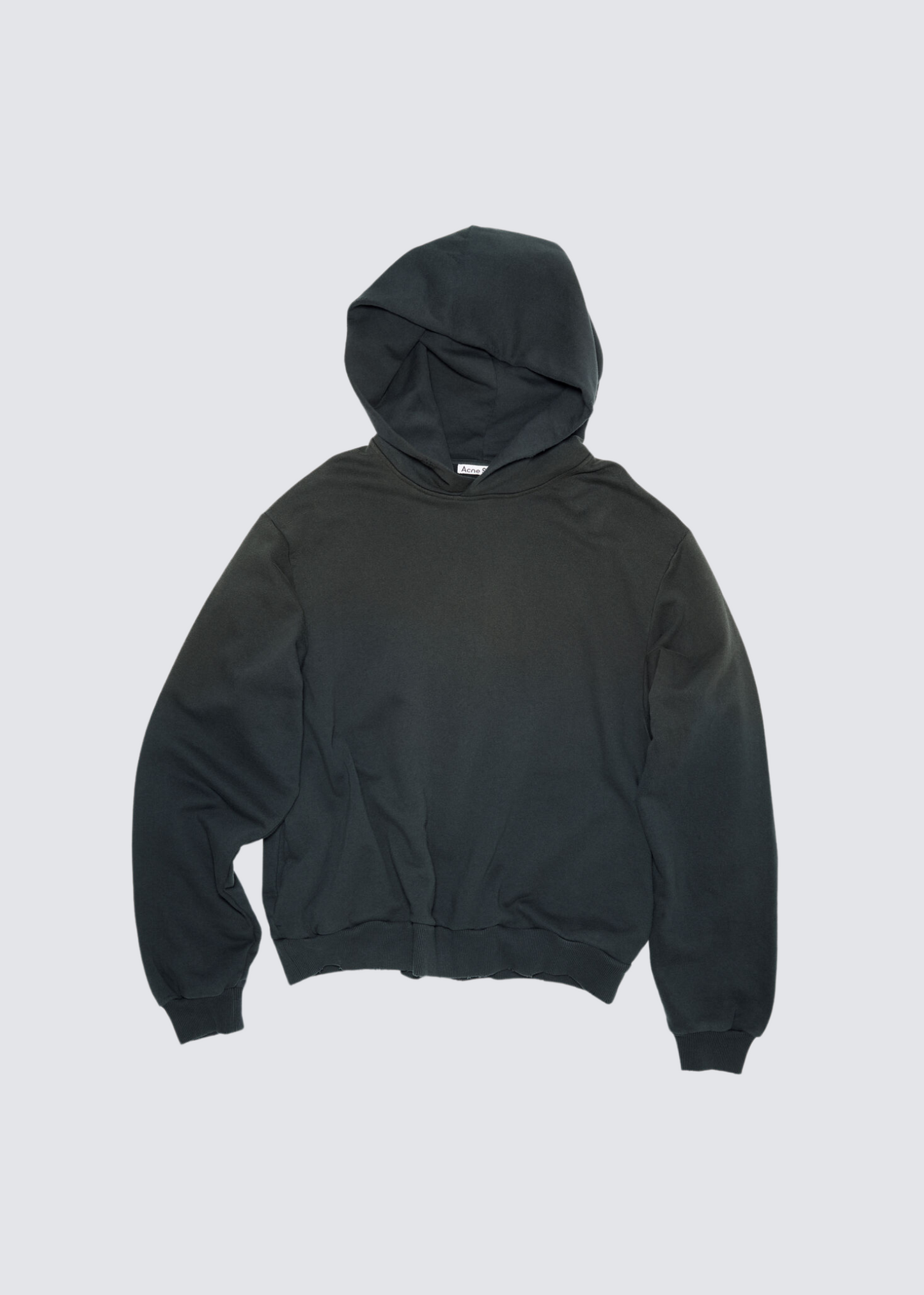 Printed, Black, Hooded Sweatshirt