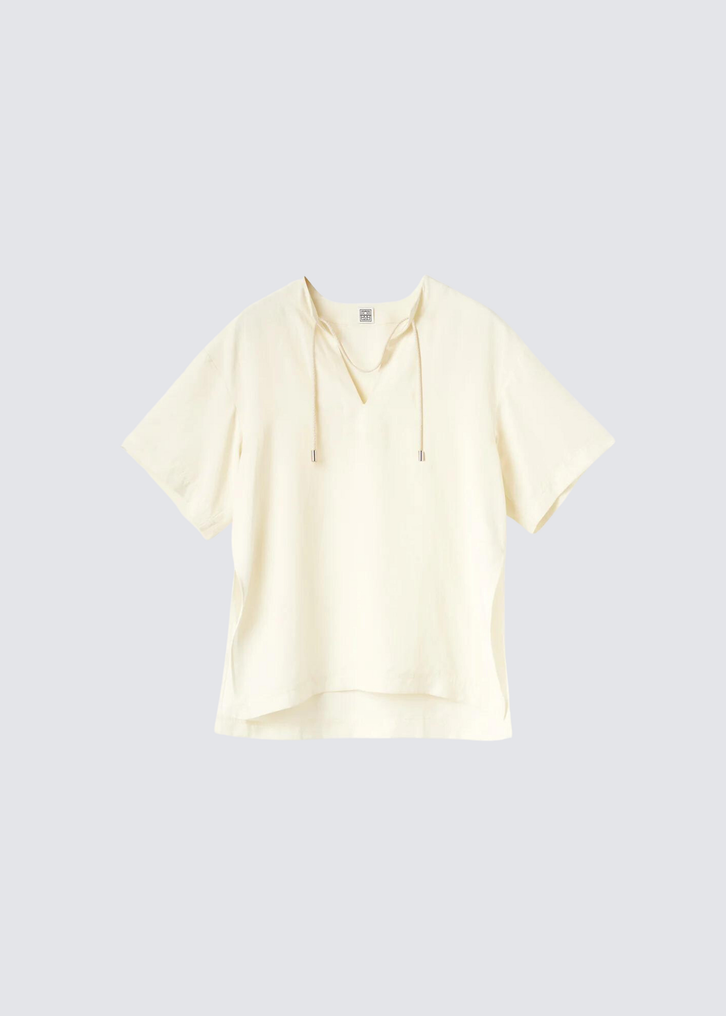 Linen Top, Vanilla, Shirt